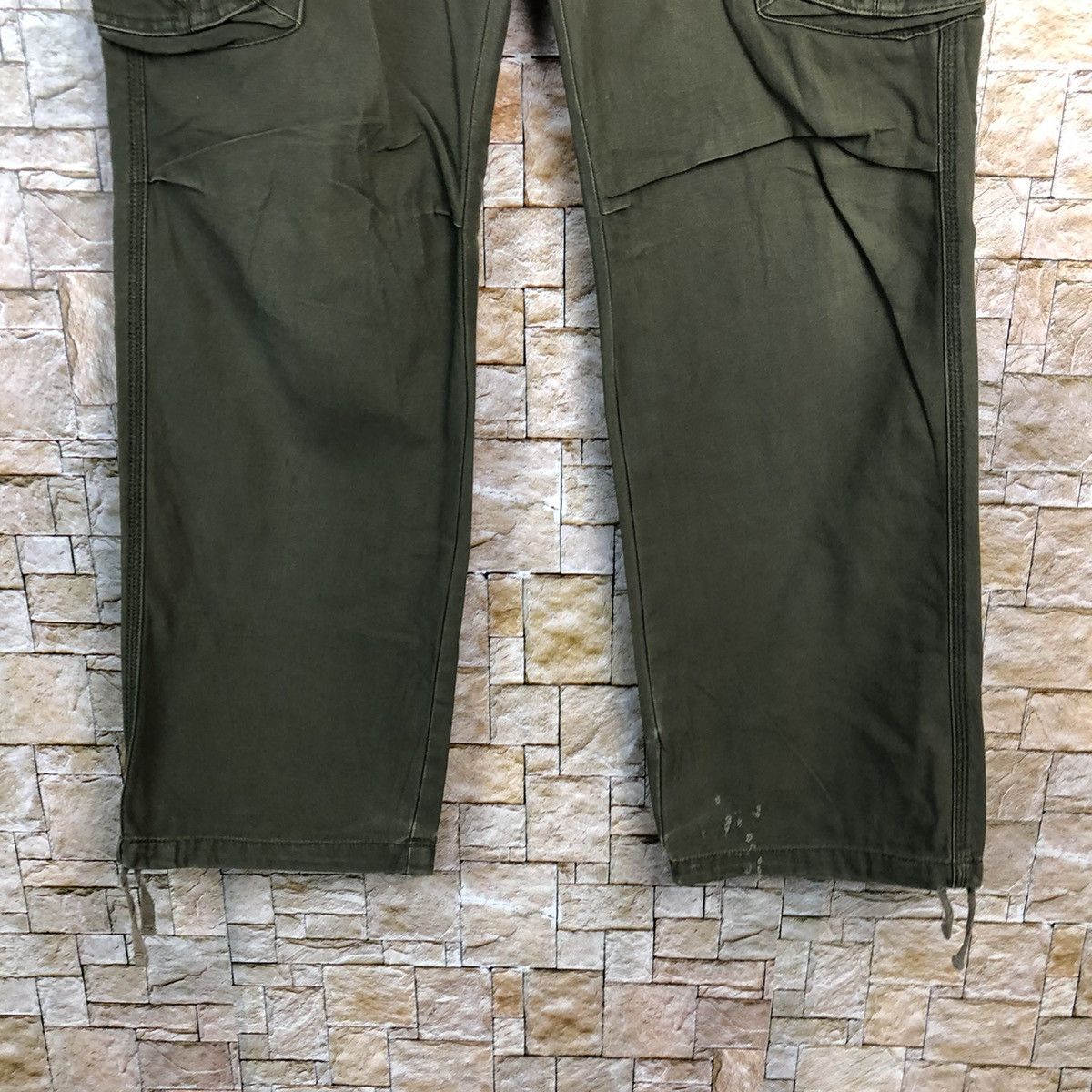 Airwalk Airwalk Green Cargo Multipocket Pants #A158 Size US 29 - 7 Thumbnail