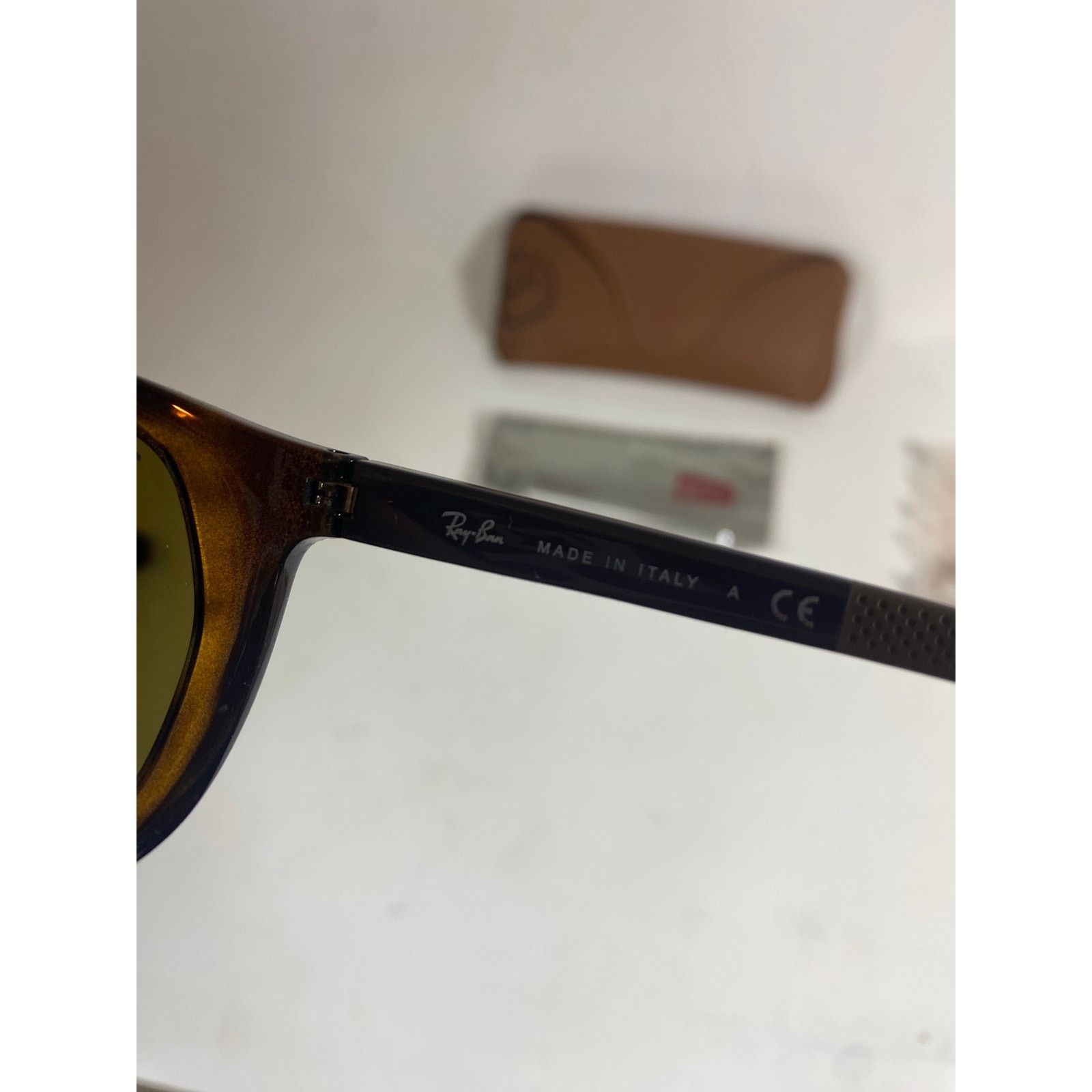 RayBan Ray-Ban Sunglasses in Light Havana Brown Size ONE SIZE - 4 Thumbnail