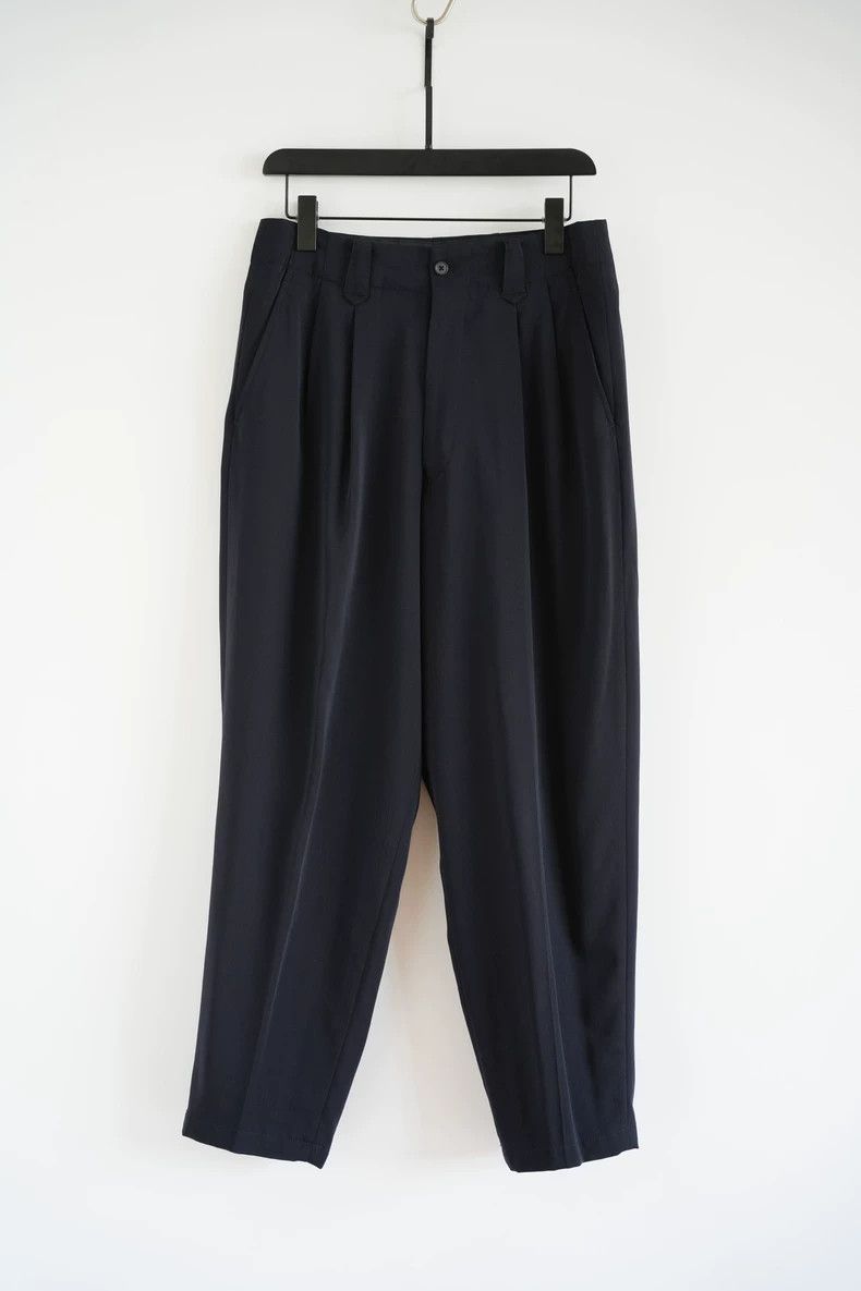 Yohji Yamamoto yohji yamamoto size s 90s special-shaped wool trousers with Size US 28 / EU 44 - 1 Thumbnail