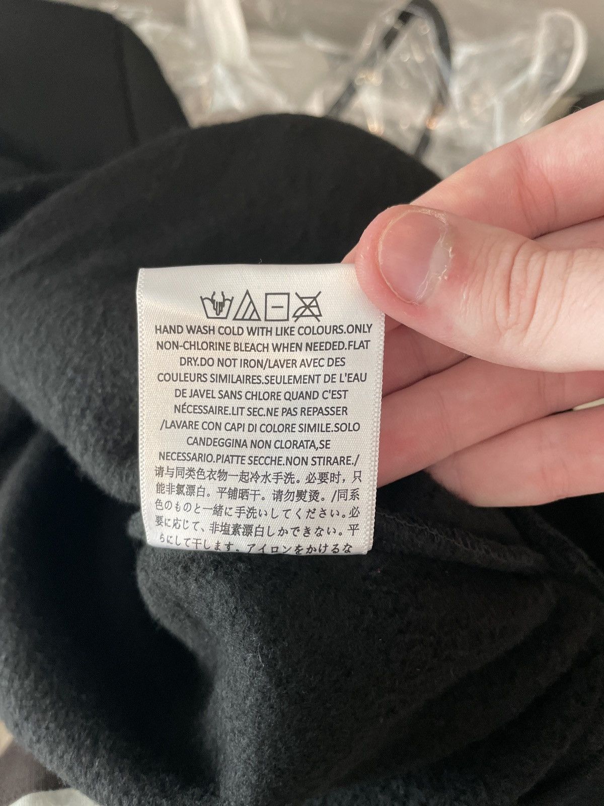 Essentials × Fear of God Fear of God Essentials FW23 Black Hoodie XL Size US XL / EU 56 / 4 - 7 Thumbnail