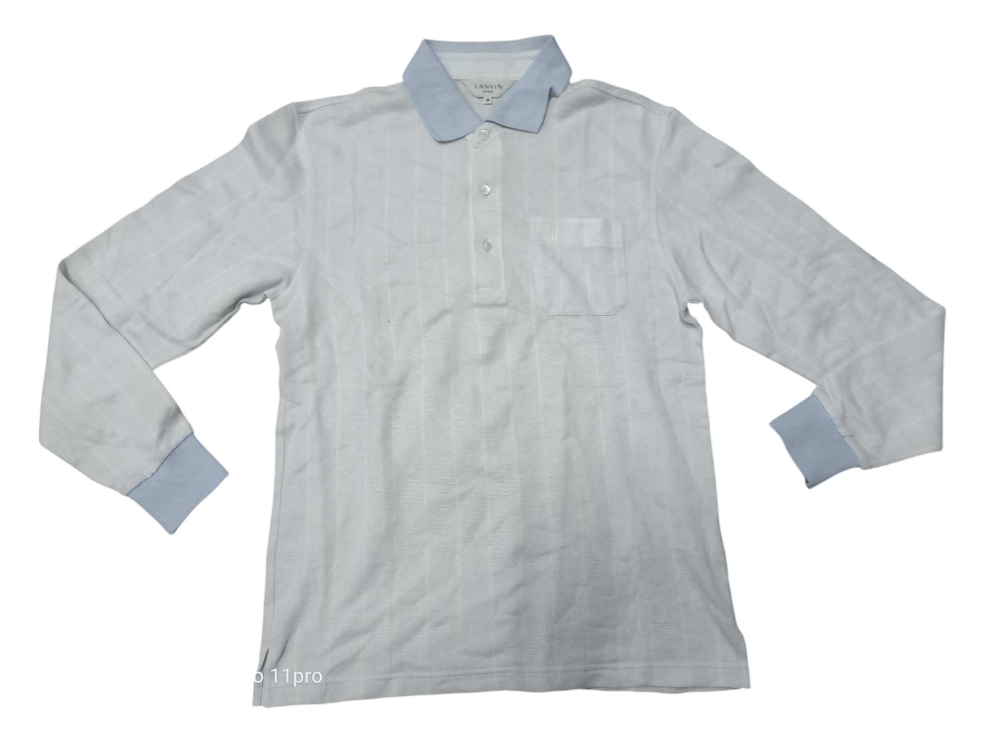 Lanvin Vintage Lanvin Polo Front Poket Shirt Sport Size US M / EU 48-50 / 2 - 1 Thumbnail