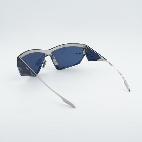 Givenchy Givenchy GV4100US 16V Sunglasses Blue/Silver Geometric Frame Size ONE SIZE - 2 Thumbnail