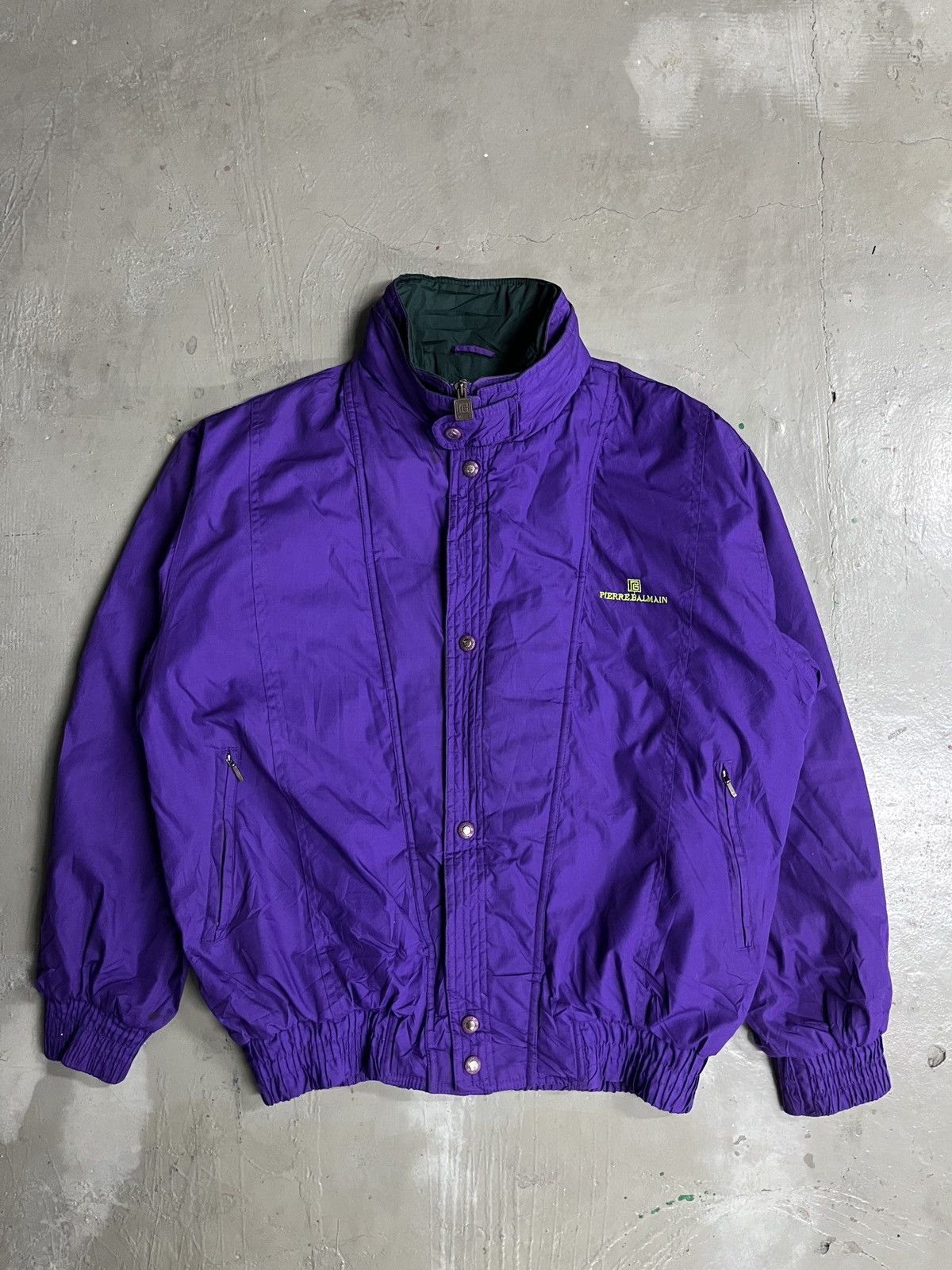 Balmain Pierre Balmain Vintage Nylon Parachute Bomber Jacket Size US XL / EU 56 / 4 - 1 Thumbnail