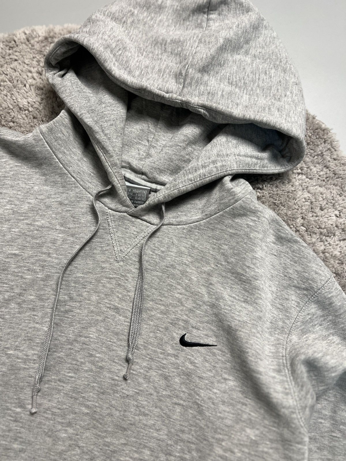 Nike × Vintage Vintage Nike Swoosh Y2K Hoodie Rare Size US M / EU 48-50 / 2 - 3 Thumbnail