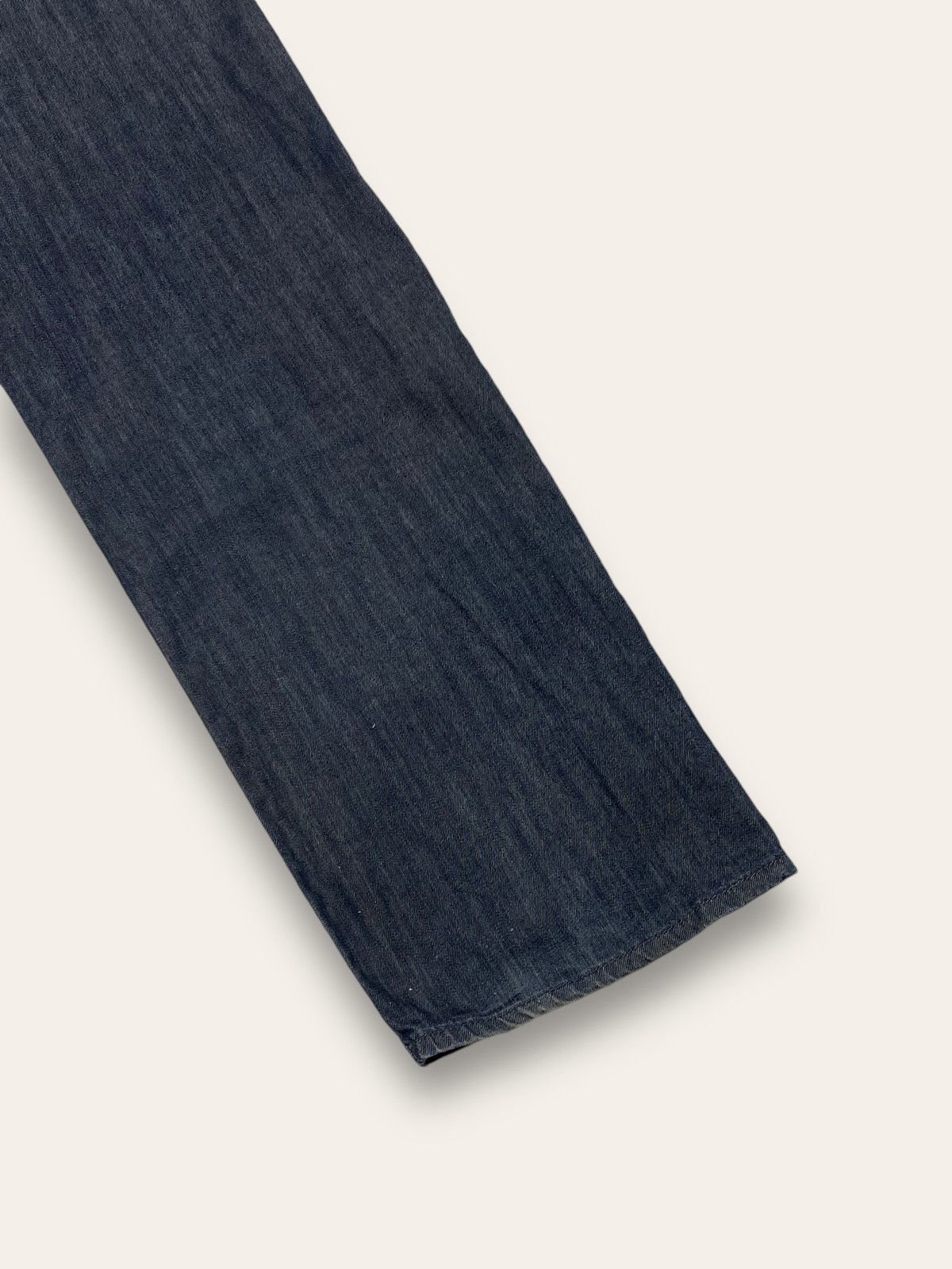 Armani Vintage ARMANI Dark Blue Denim Jeans Wide Baggy Y2K Size US 38 / EU 54 - 10 Thumbnail