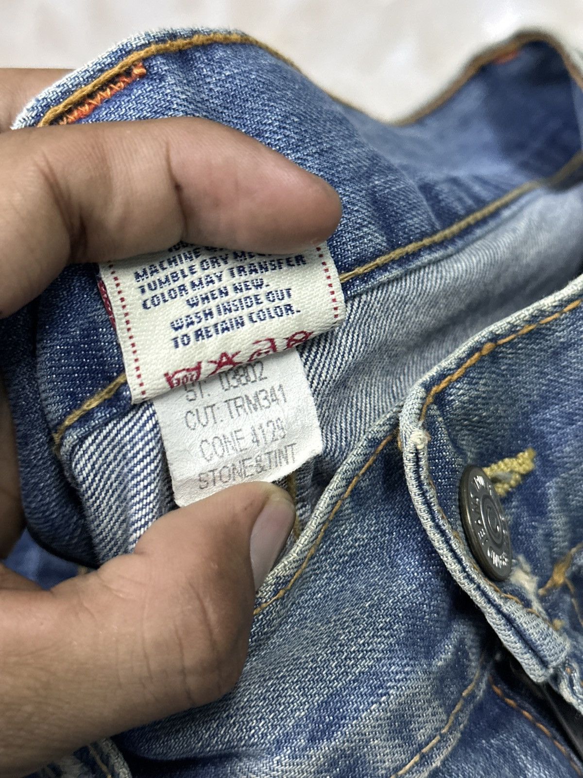 Japanese Brand Flare🎌💥 True Religion Denim Usa 💥🎌 Size US 34 / EU 50 - 8 Thumbnail