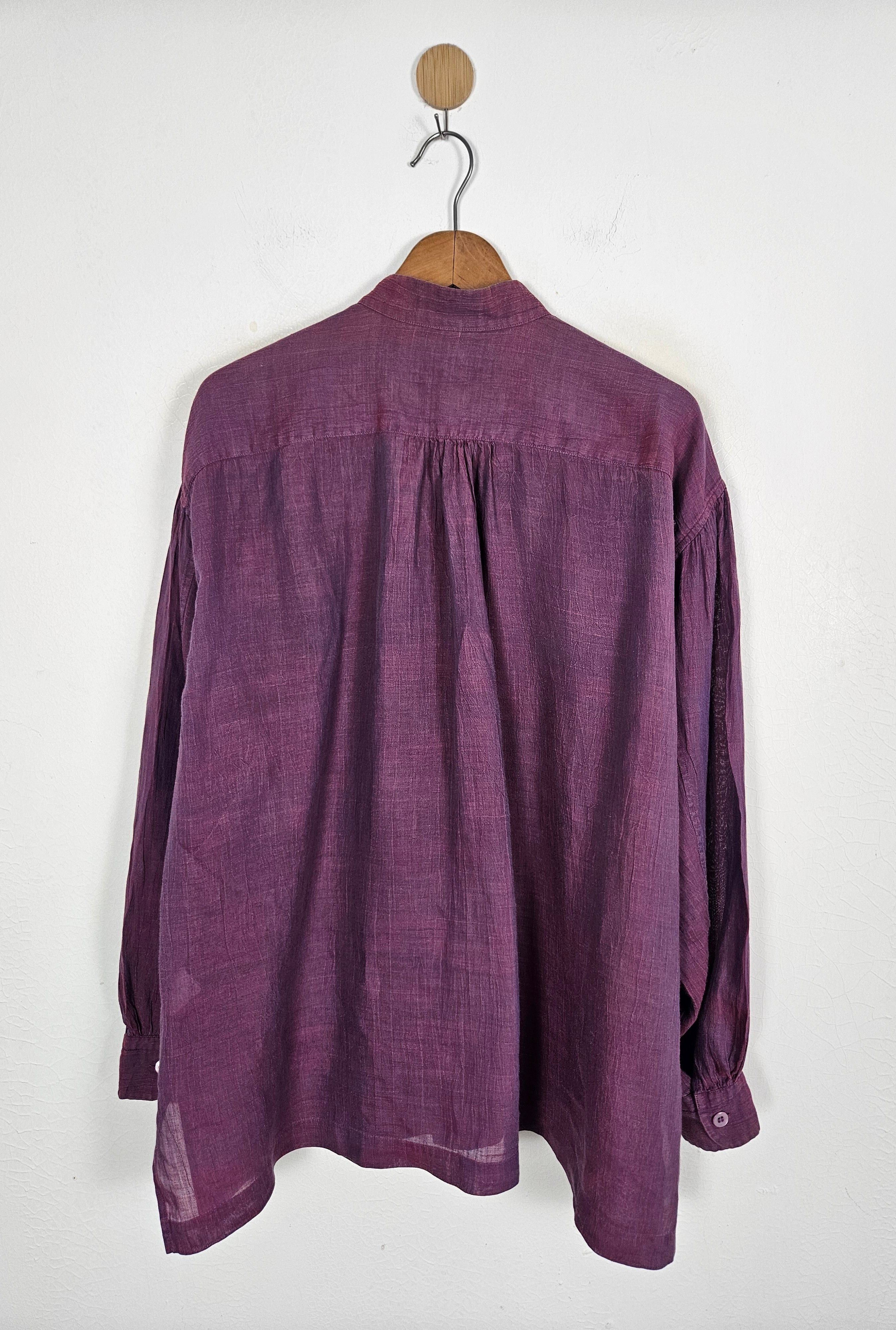 Issey Miyake Issey Miyake Linen Shirt Size US L / EU 52-54 / 3 - 3 Thumbnail