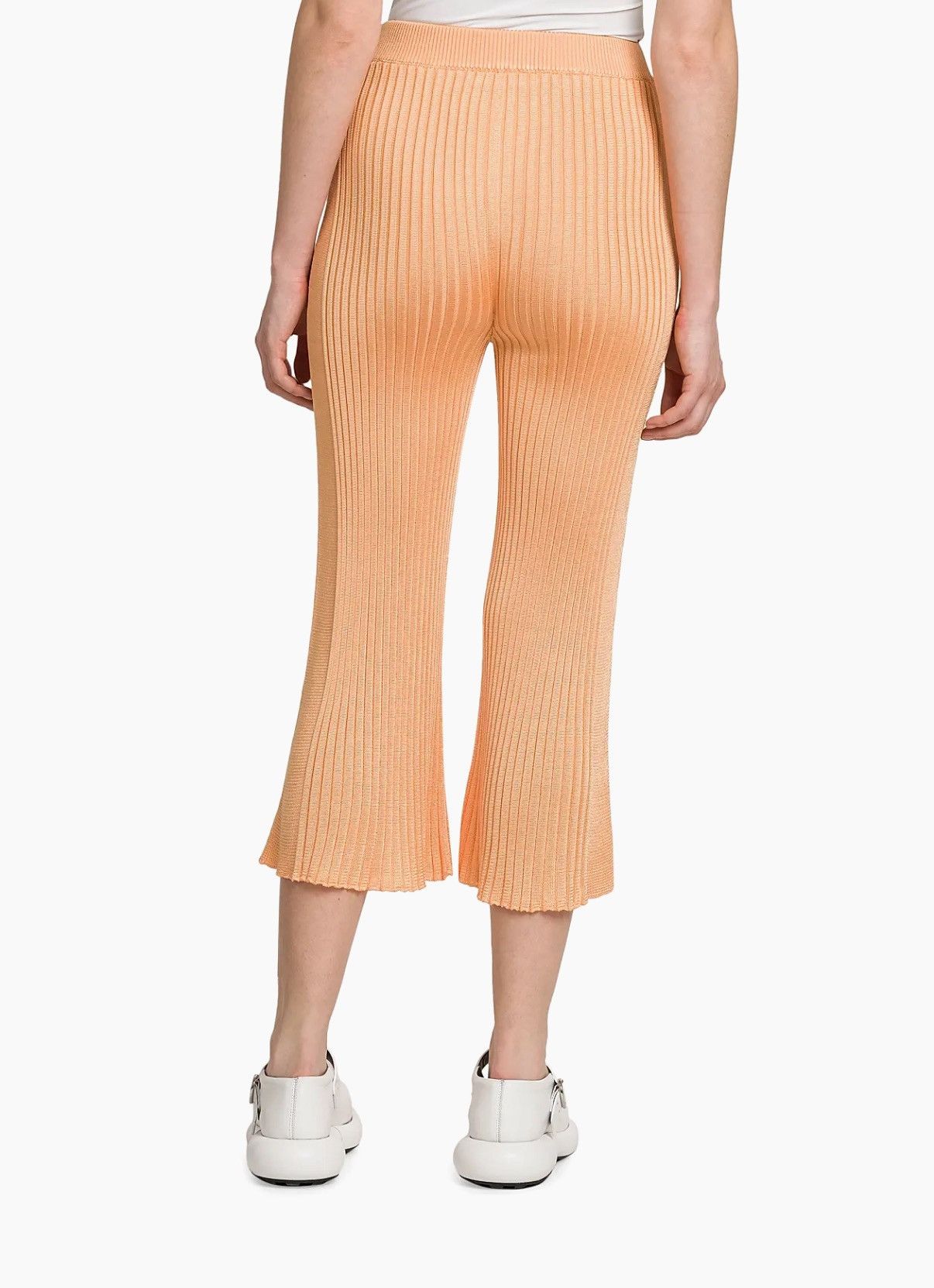 Jil Sander NWOT Jil Sander Rib-Knit Cropped Pants in 34 Size 25" / US 0 / IT 36 - 3 Thumbnail