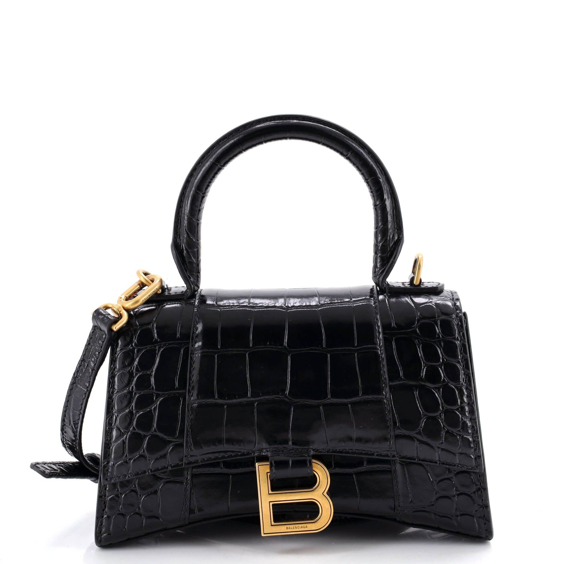 Balenciaga Hourglass Top Handle Bag Size ONE SIZE - 1 Thumbnail