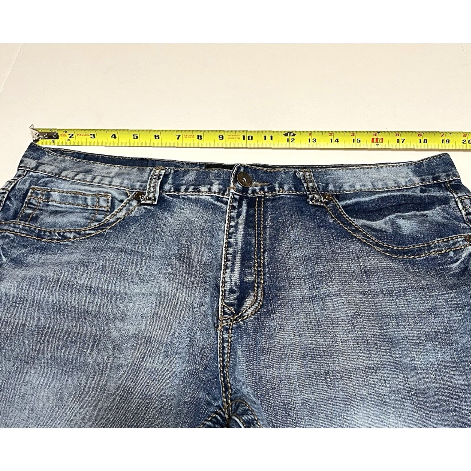 Vintage True Luck Jeans Shirt? Size US 38 / EU 54 - 3 Thumbnail