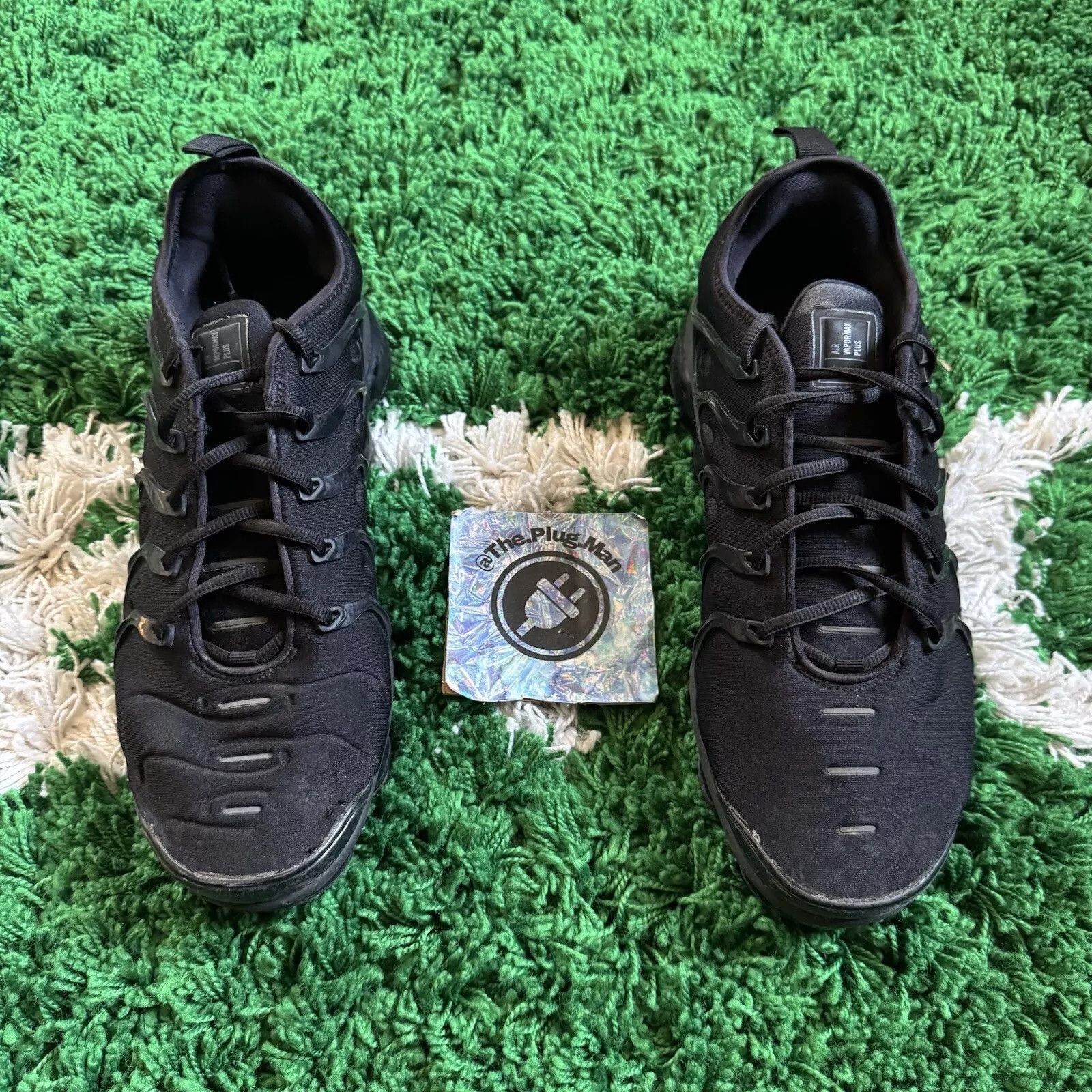 Nike Nike Air Vapormax Plus Triple Black Size US 10.5 / EU 43-44 - 3 Thumbnail