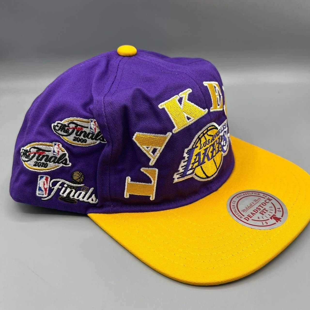 Mitchell & Ness Los Angeles LA Lakers Hat Men Mitchell & Ness Snap Back Cap Size ONE SIZE - 1 Thumbnail