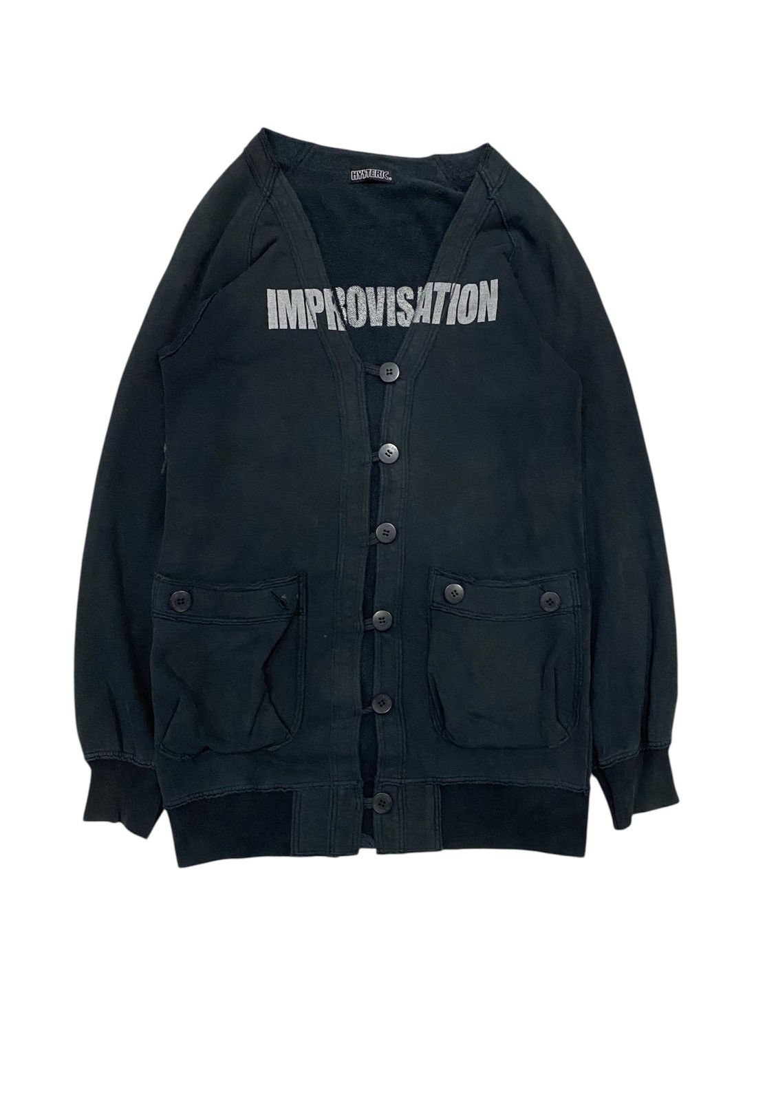 Hysteric Glamour 1990s Hysteric Improvisation long cardigan destroy Size US S / EU 44-46 / 1 - 1 Thumbnail