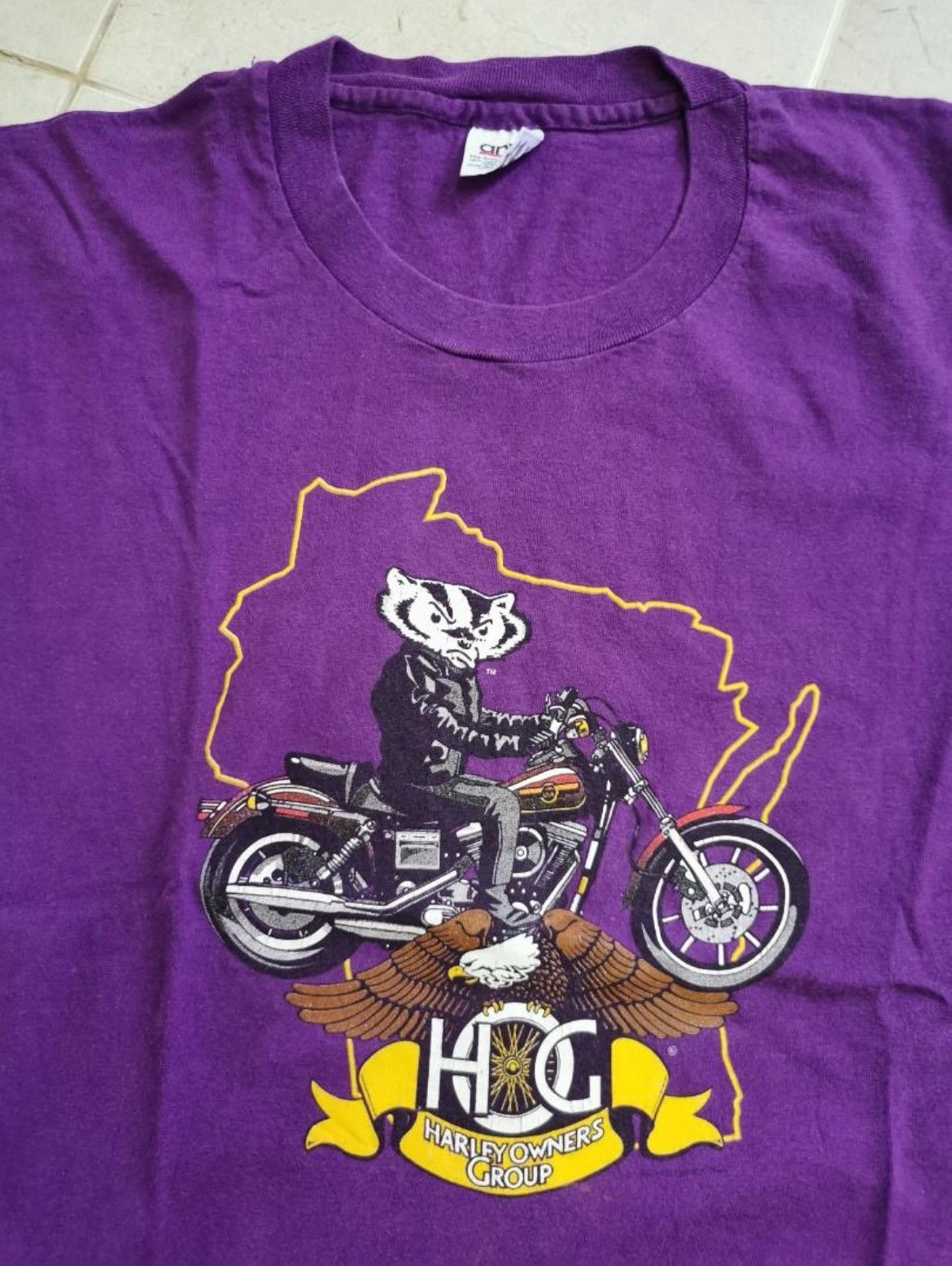 Harley Davidson × Vintage Vintage Harley Davidson USA Size US XL / EU 56 / 4 - 1 Thumbnail