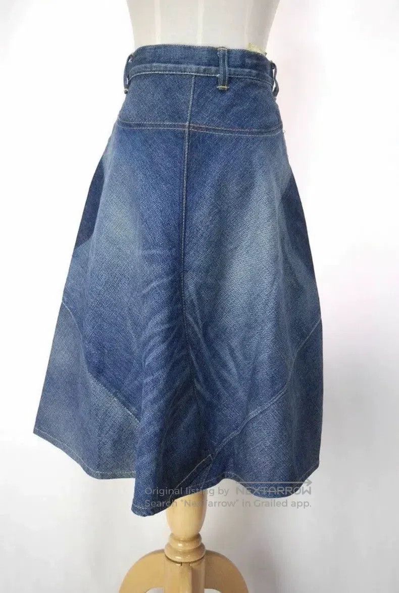 Junya Watanabe Junya Watanabe size XS Deconstructed denim skirt Size 22" - 3 Thumbnail