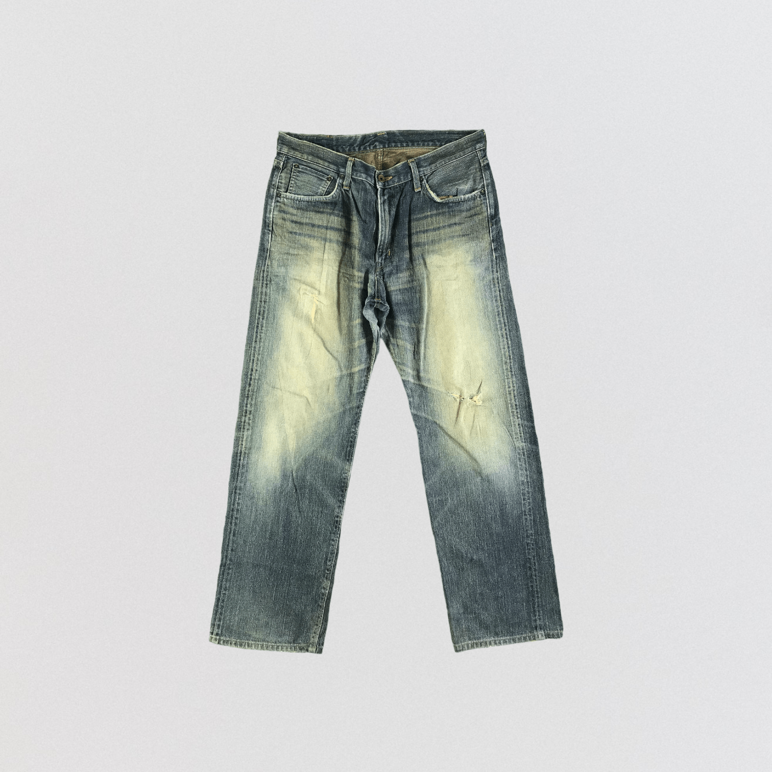 Edwin Vintage Edwin 505 Selvedge Jeans-JM3668 Size US 37 - 1 Thumbnail