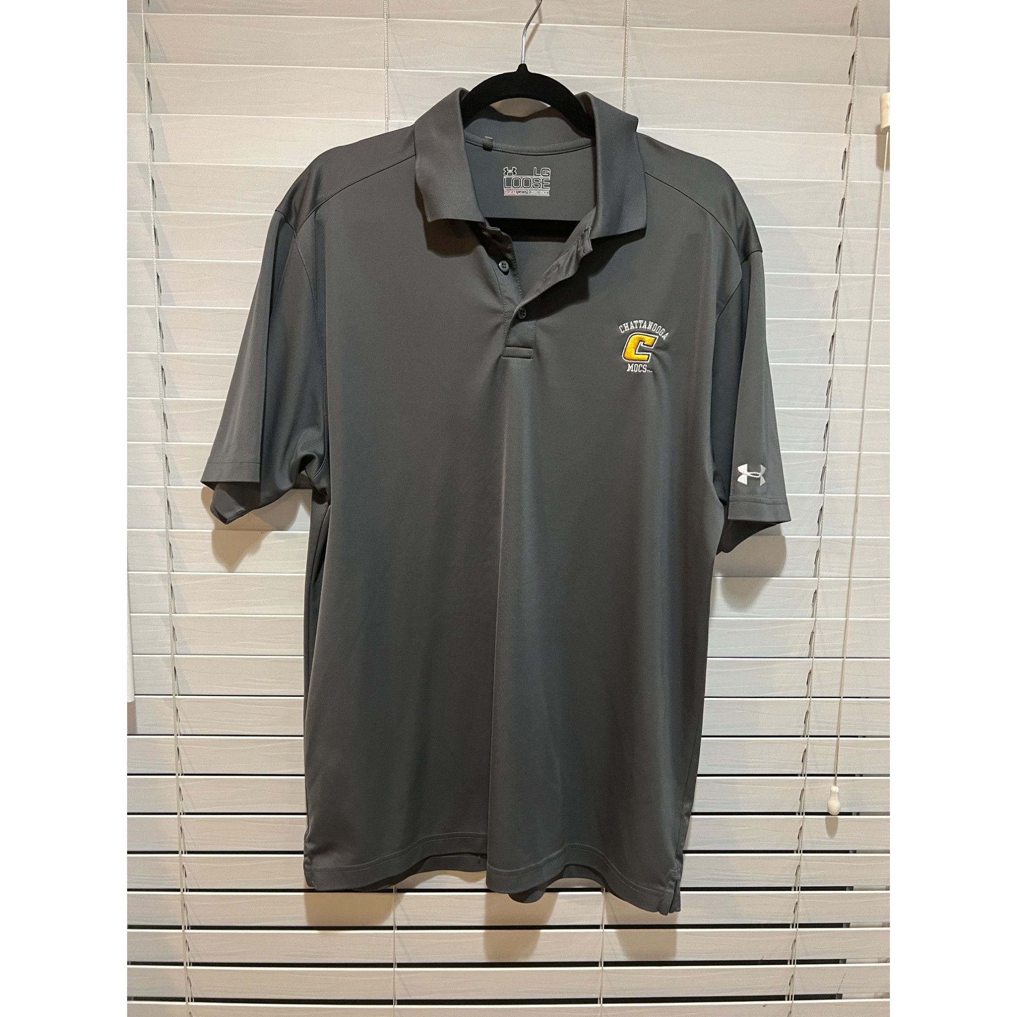 Under Armour Under Armour Chattanooga Mocs Polo Shirt - Size L Size US L / EU 52-54 / 3 - 1 Thumbnail