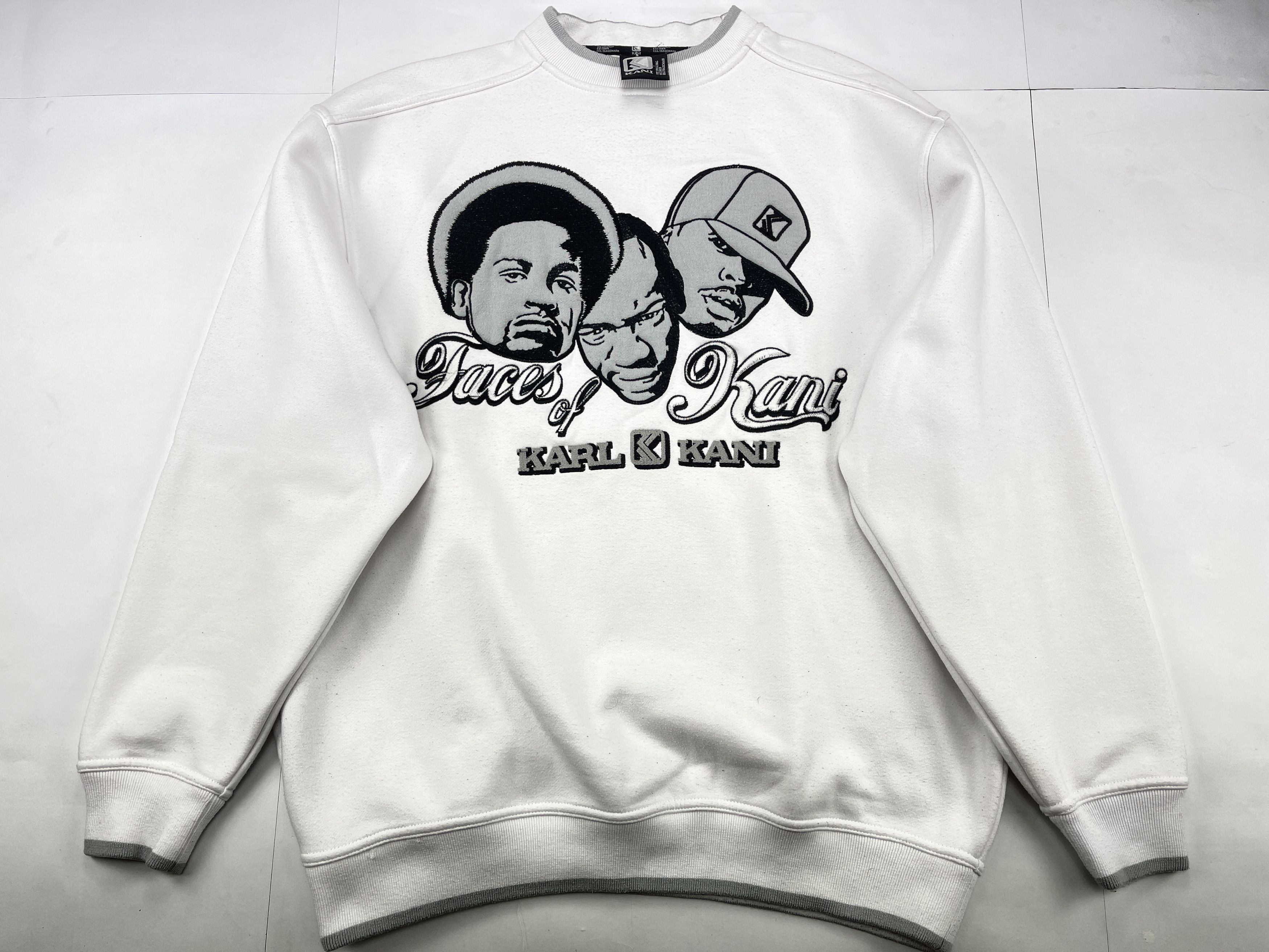 Karl Kani KARL KANI sweatshirt vintage Kani Faces 90s hip hop skater M Size US M / EU 48-50 / 2 - 1 Thumbnail