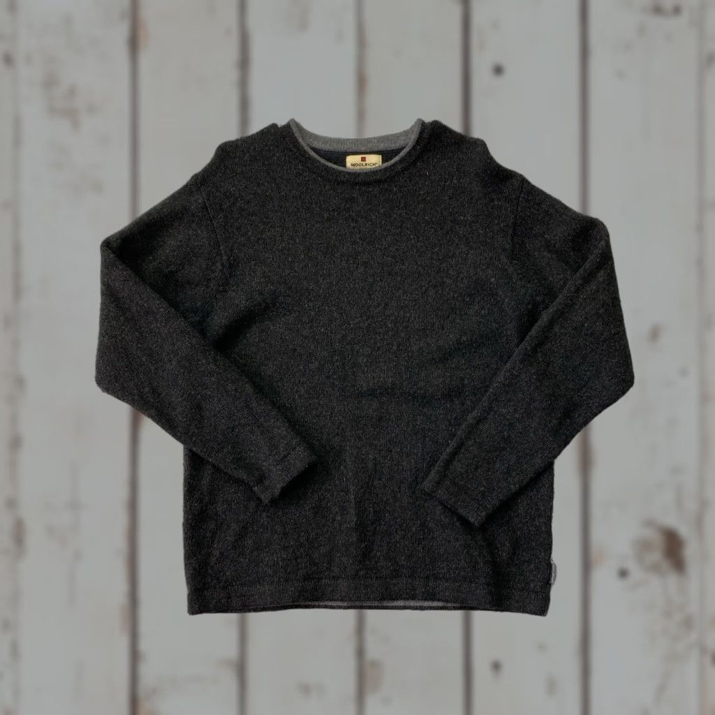 Vintage VINTAGE Woolrich Wool Blend Crewneck Pullover Sweater Mens L Grey Knit Size US L / EU 52-54 / 3 - 1 Thumbnail