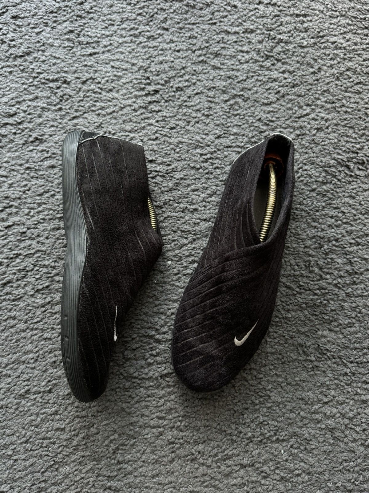Vintage Vintage 00's Nike Kyoto Black Y2K Moc Sneakers Size US 8.5 / EU 41-42 - 10 Thumbnail