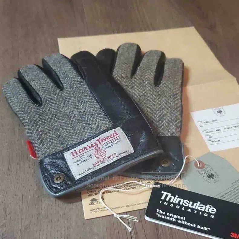 Wtaps Wtaps Machinery and leather gloves Size ONE SIZE - 3 Thumbnail