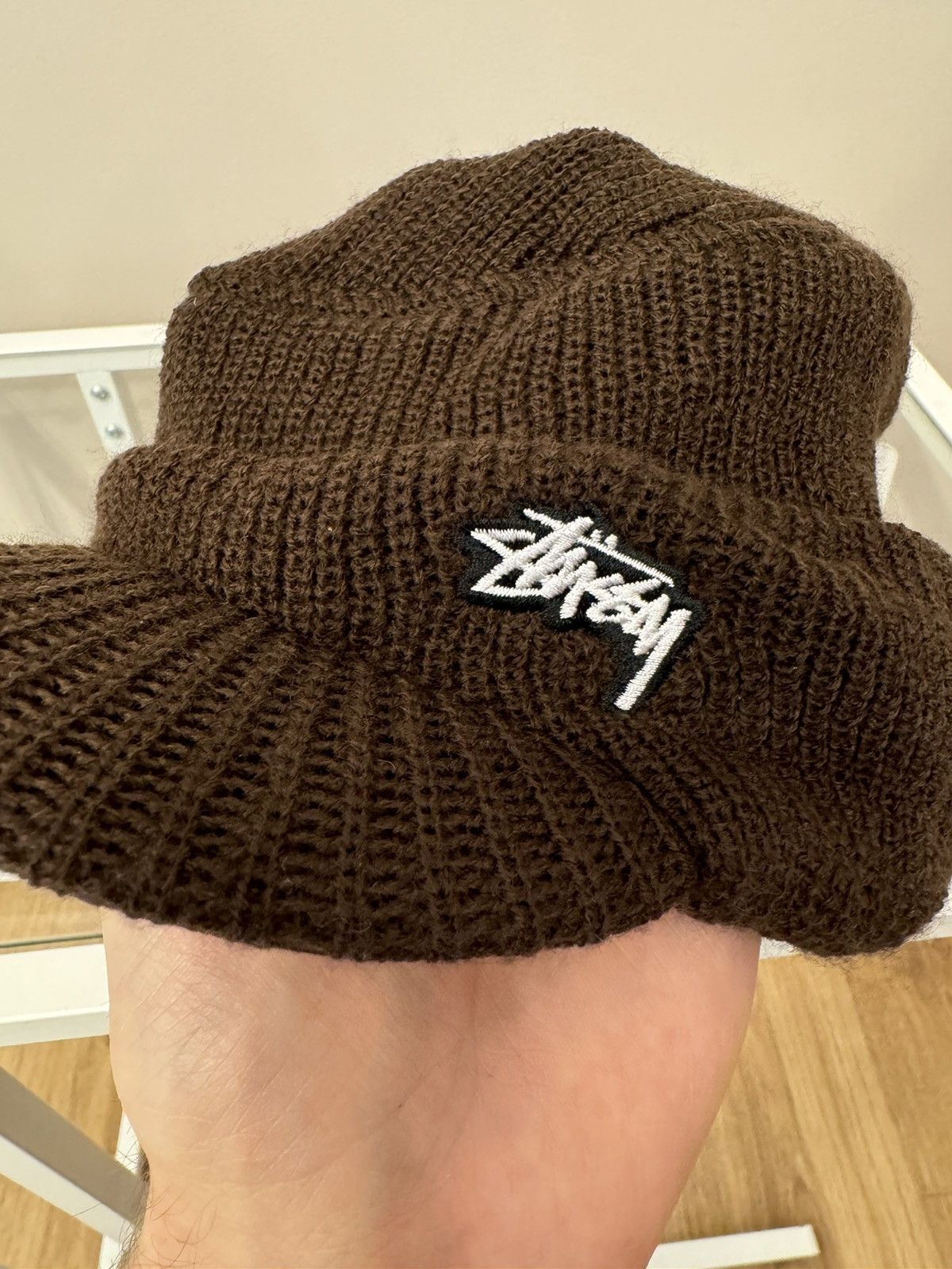 Stussy × Vintage New Stussy knitwear cap beanie y2k skate hat winter Size ONE SIZE - 4 Thumbnail