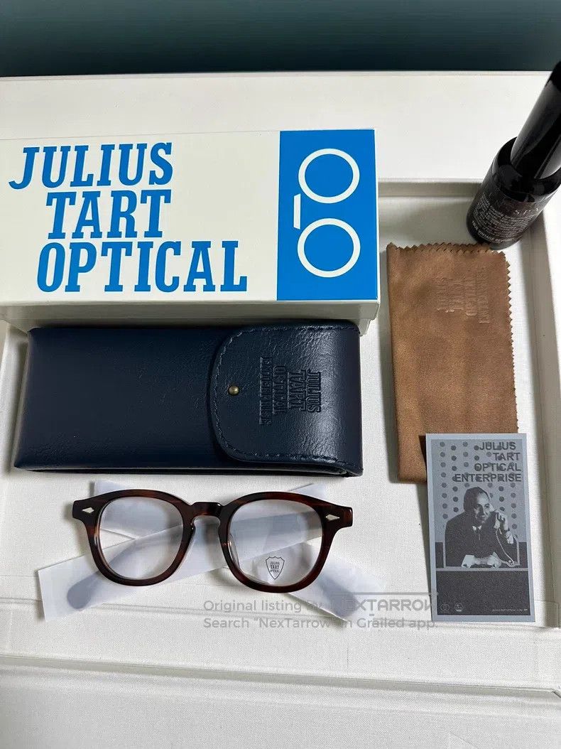 Julius Julius Black Glasses Size ONE SIZE - 1 Thumbnail