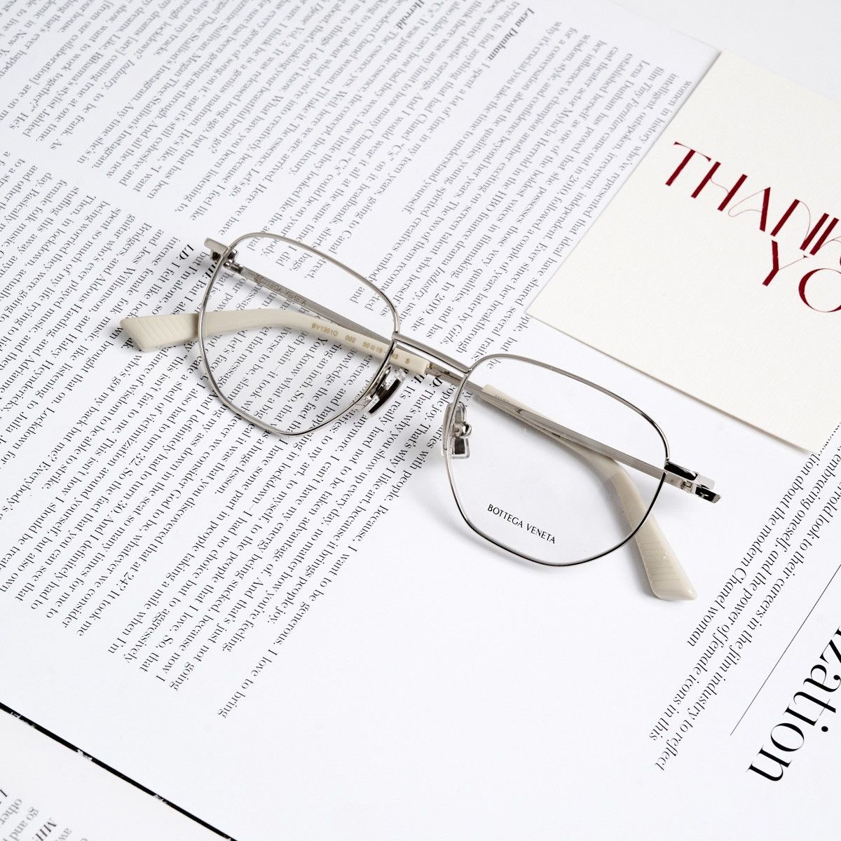 Bottega Veneta BOTTEGA VENETA BV1301O 002 GLASSES Size ONE SIZE - 6 Thumbnail