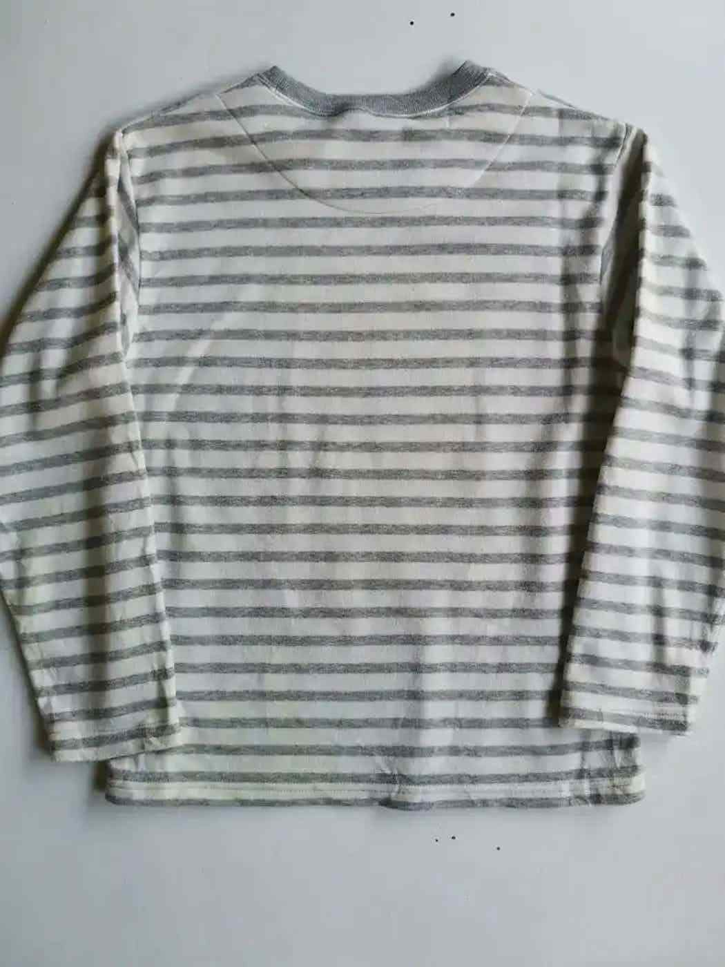Peanuts Vintage Peanuts Snoopy Stripe Big Logo Sweatshirt Size US M / EU 48-50 / 2 - 5 Thumbnail