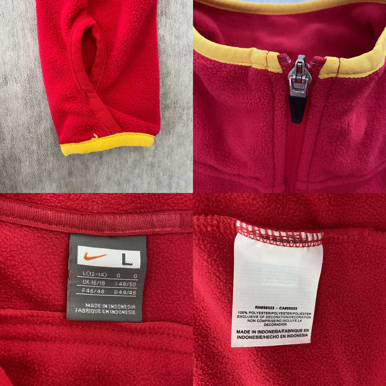 Nike Nike Livestrong Jacket Adult Large Pink Full Zip Cycling Pockets Womens L Size L / US 10 / IT 46 - 8 Thumbnail