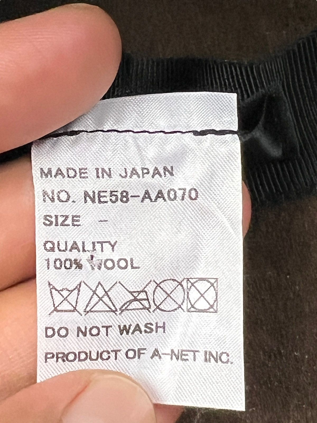Issey Miyake × Ne-Net Né-net Wool Fedora Hat Size ONE SIZE - 8 Thumbnail