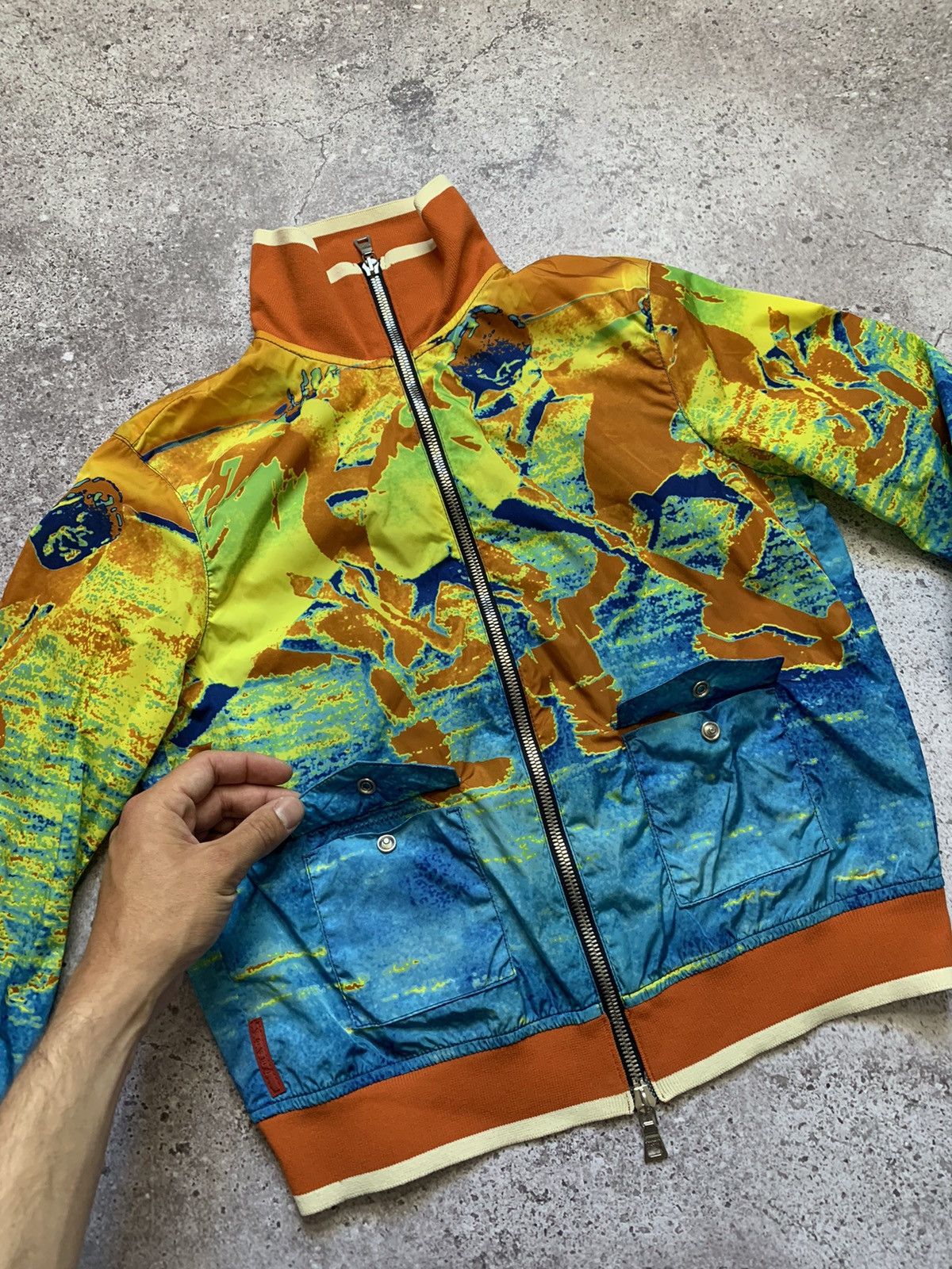 Prada Prada Olympic Line - "Acid Hockey" Track Jacket Size S / US 4 / IT 40 - 12 Thumbnail