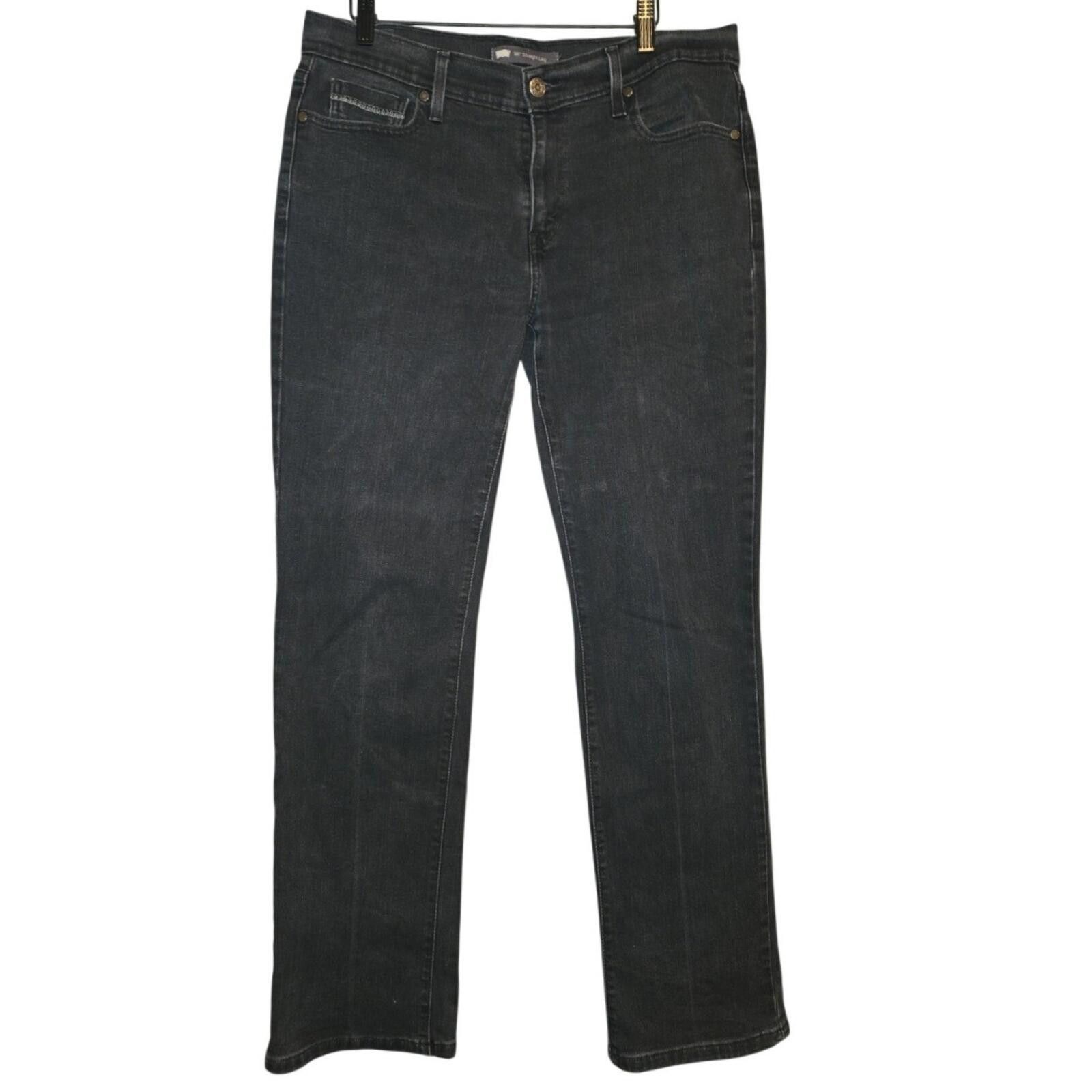 Levi's Levis 505 Straight Leg Jeans Womens 12M W31 L32 Size 31" - 1 Thumbnail