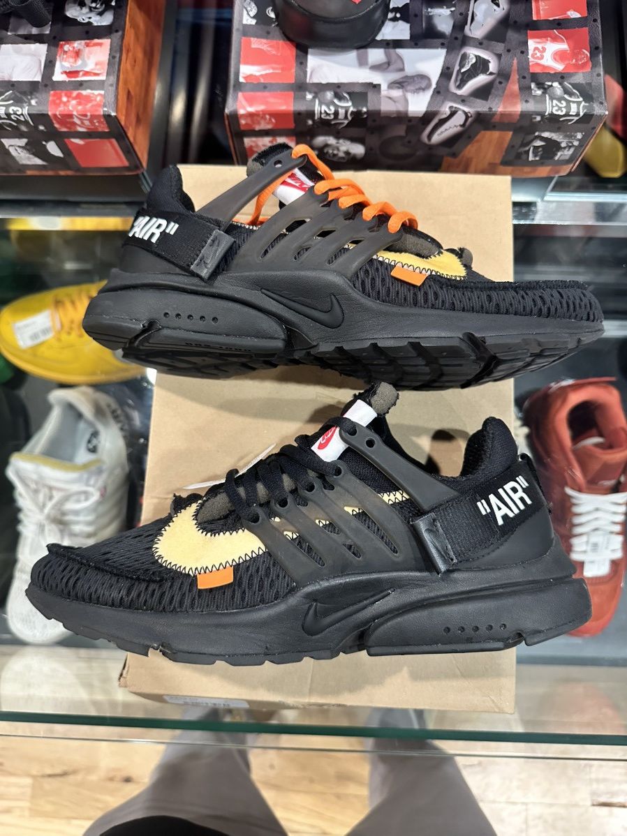 Nike × Off-White Nike Air Presto Off-White Black Clean OG Size 9 Size US 9 / EU 42 - 6 Thumbnail