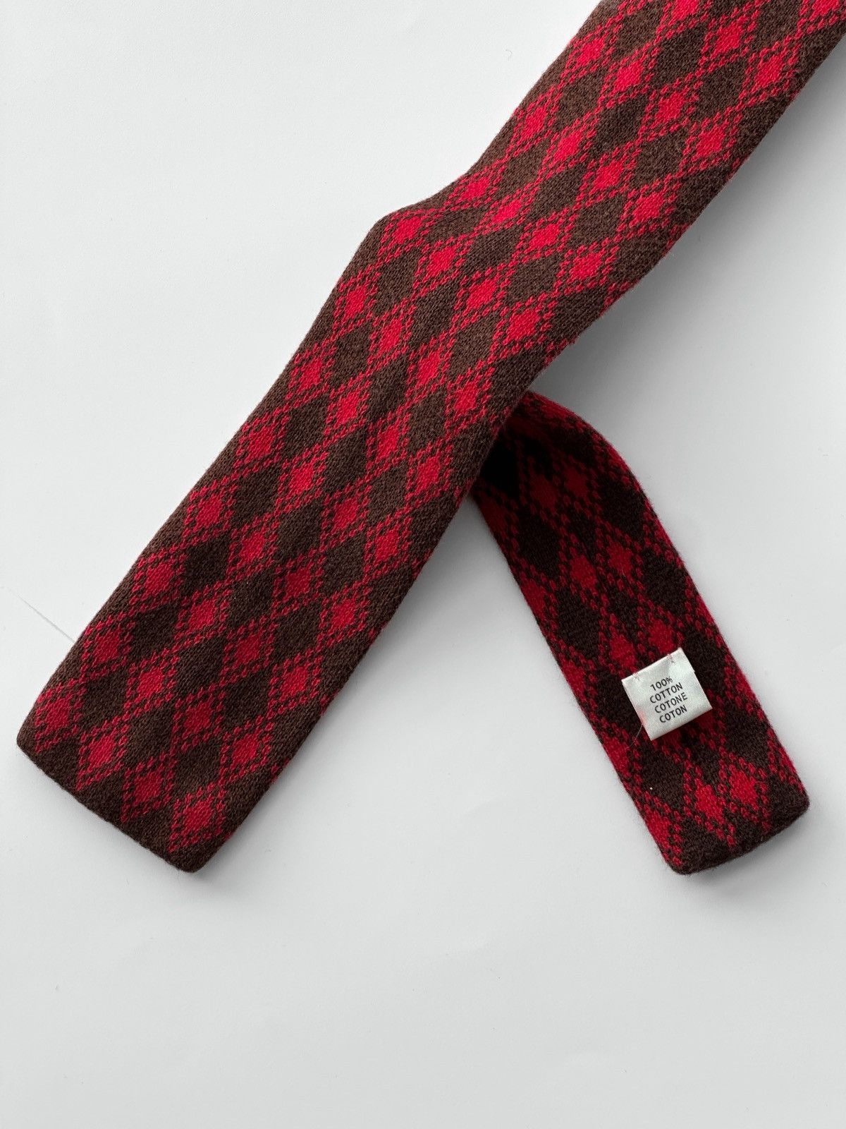 Needles Needles - Knit Square Necktie Size ONE SIZE - 5 Thumbnail