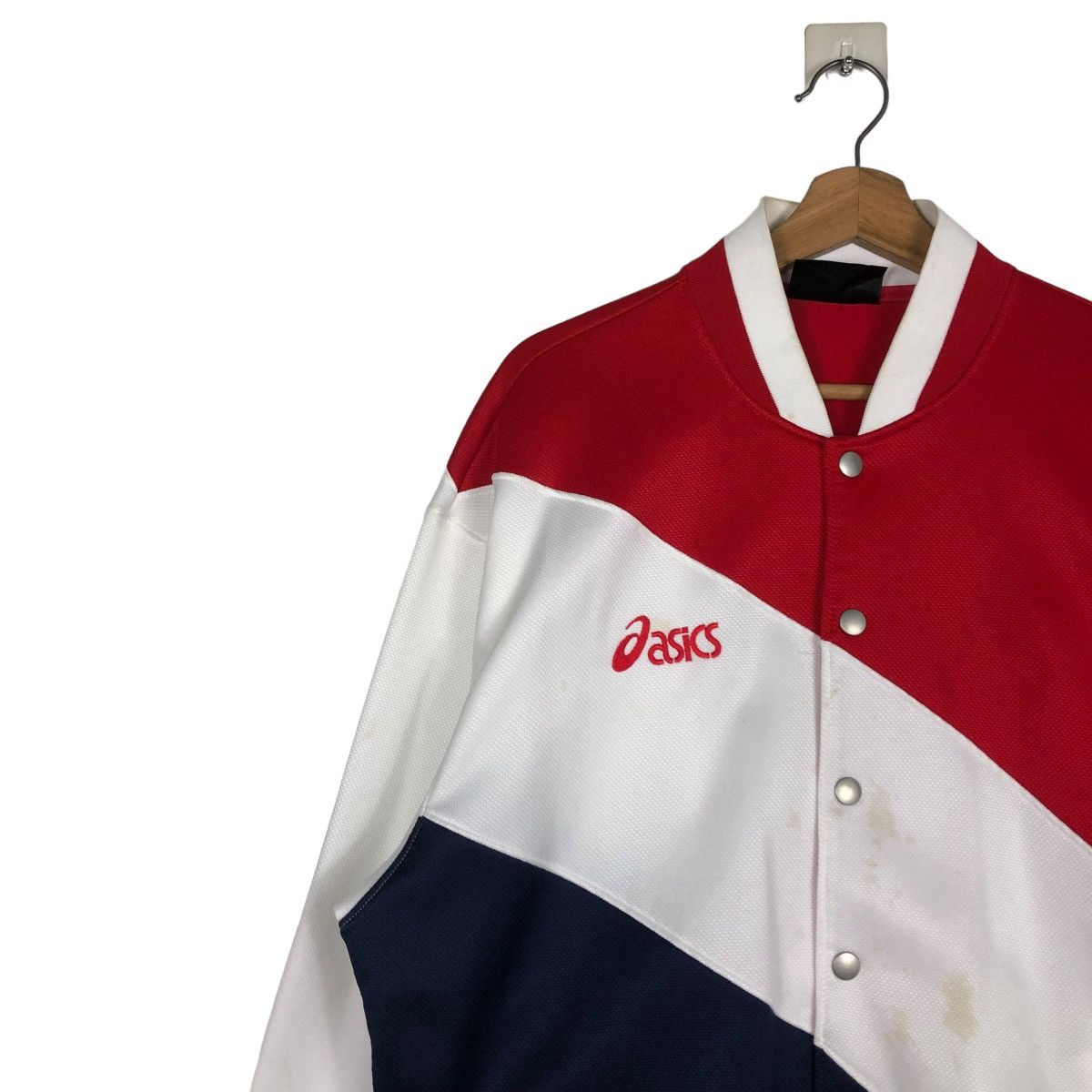 Japanese Brand 🔥VINTAGE BOMBER JACKET ASICS JAPAN BIG LOGO Size US M / EU 48-50 / 2 - 9 Thumbnail