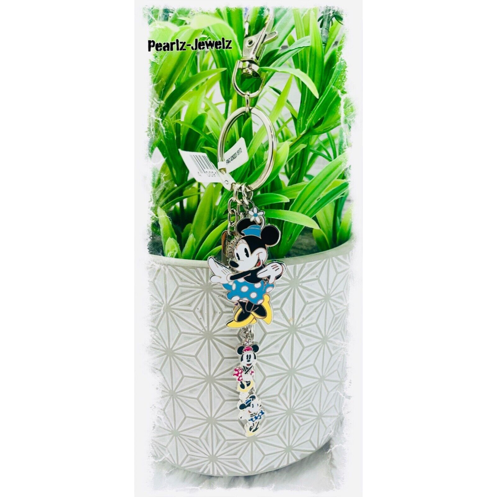 Disney Disney Minnie Mouse Multi Dangle Charm KeyChain NWT Size ONE SIZE - 1 Thumbnail