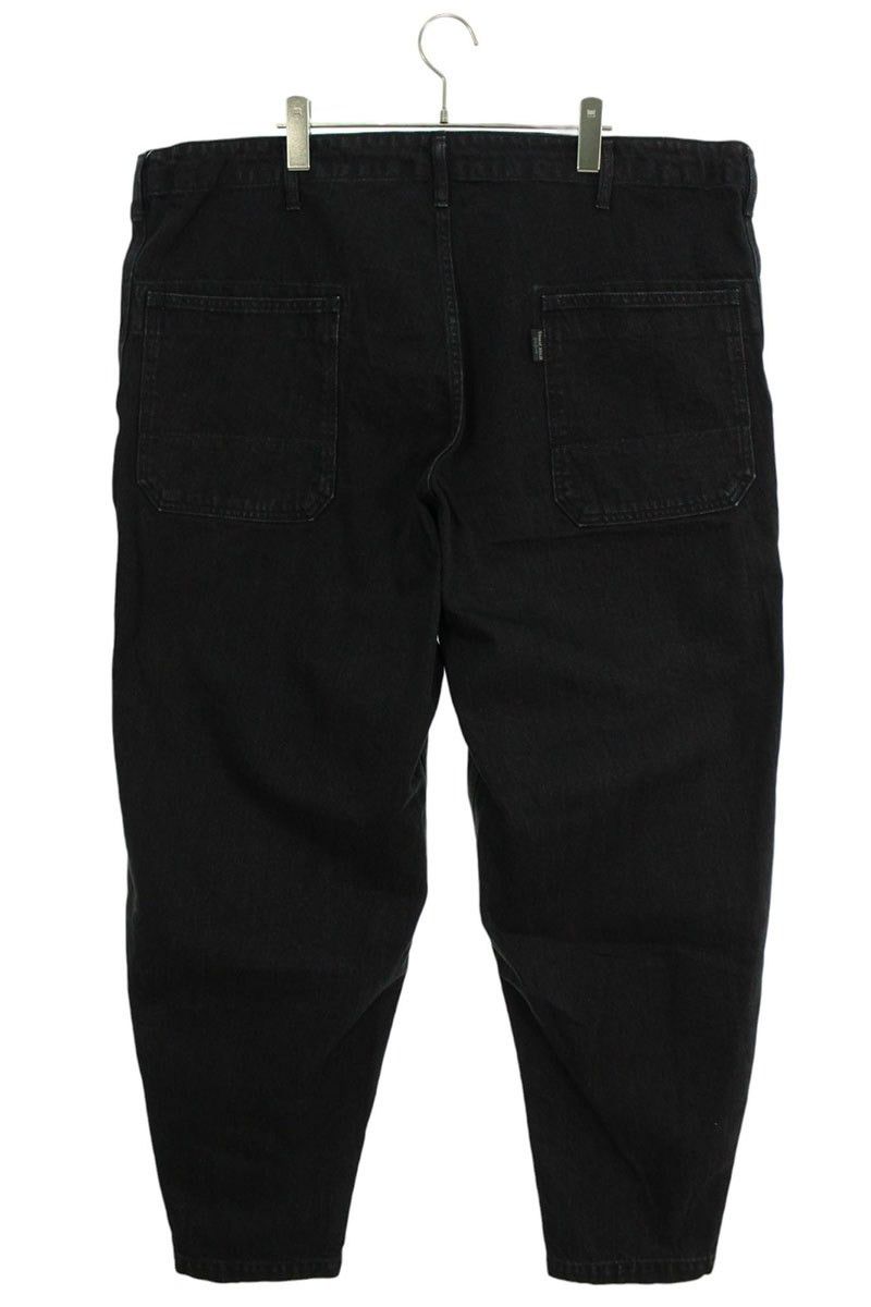 Yohji Yamamoto BLACK Scandal Yohji Yamamoto//Baker Denim Pants Size US 43 - 2 Thumbnail
