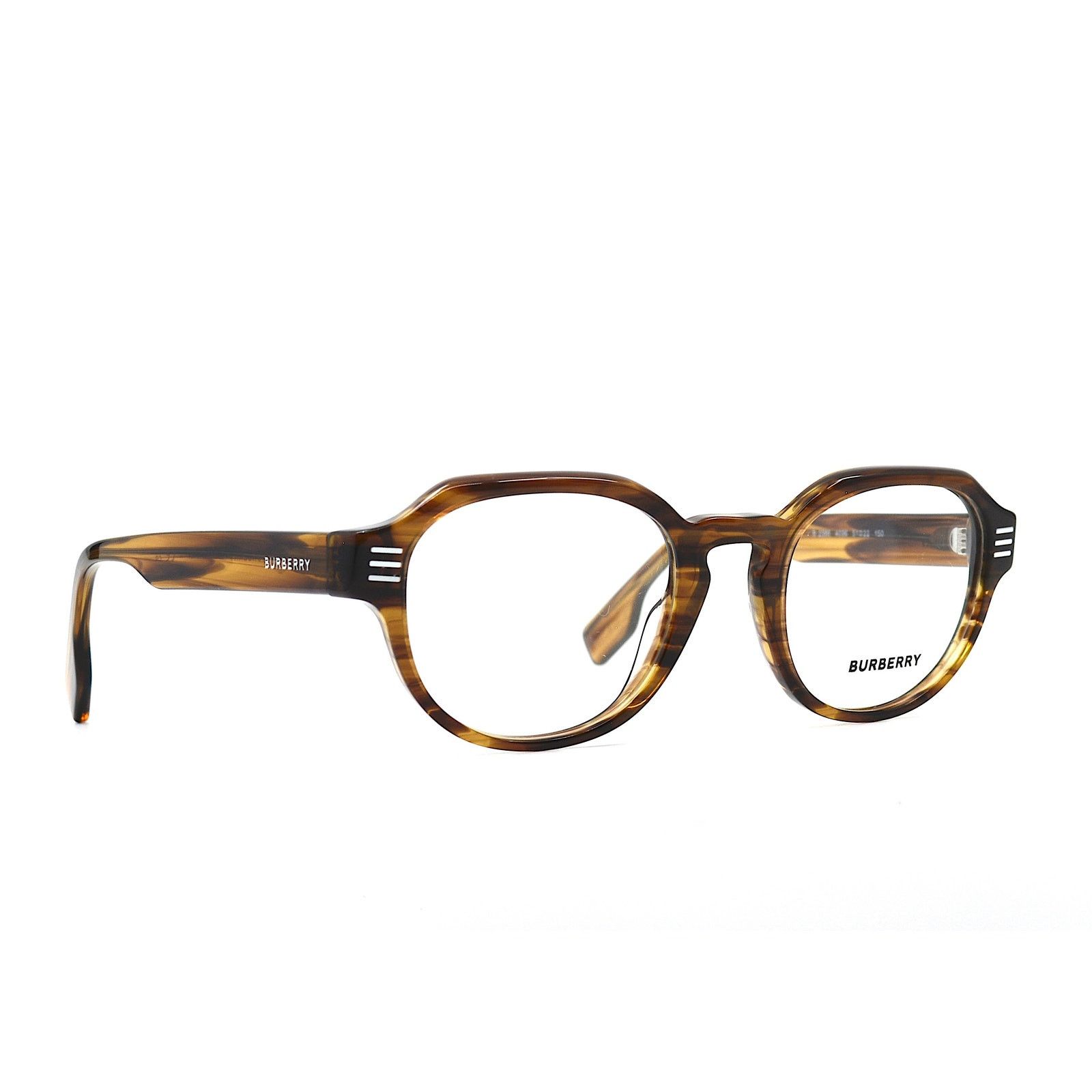 Burberry NEW BURBERRY BE2386 4096 BROWN UNISEX EYEGLASSES FRAME Size ONE SIZE - 1 Thumbnail