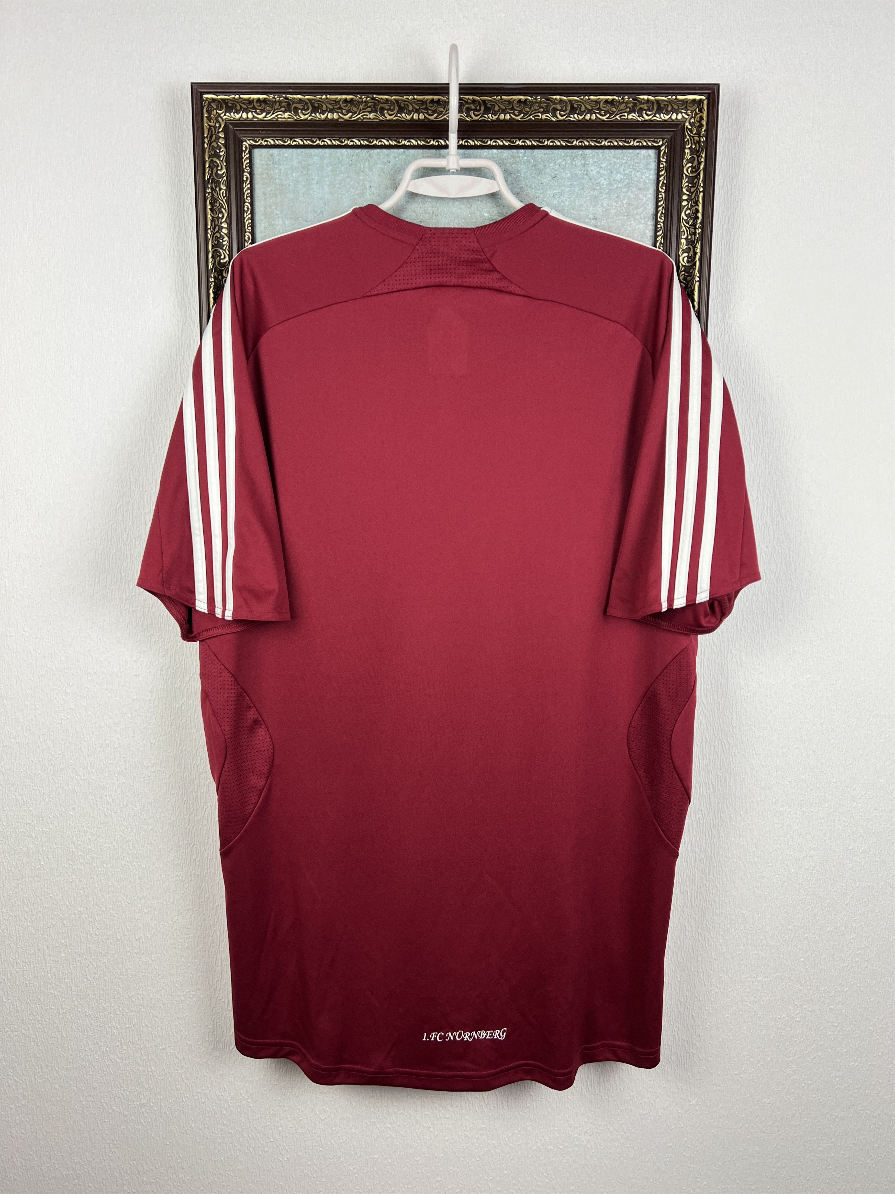 Adidas Nurnberg Home football shirt 2007 Soccer Jersey Trikot Rare Size US XL / EU 56 / 4 - 7 Thumbnail