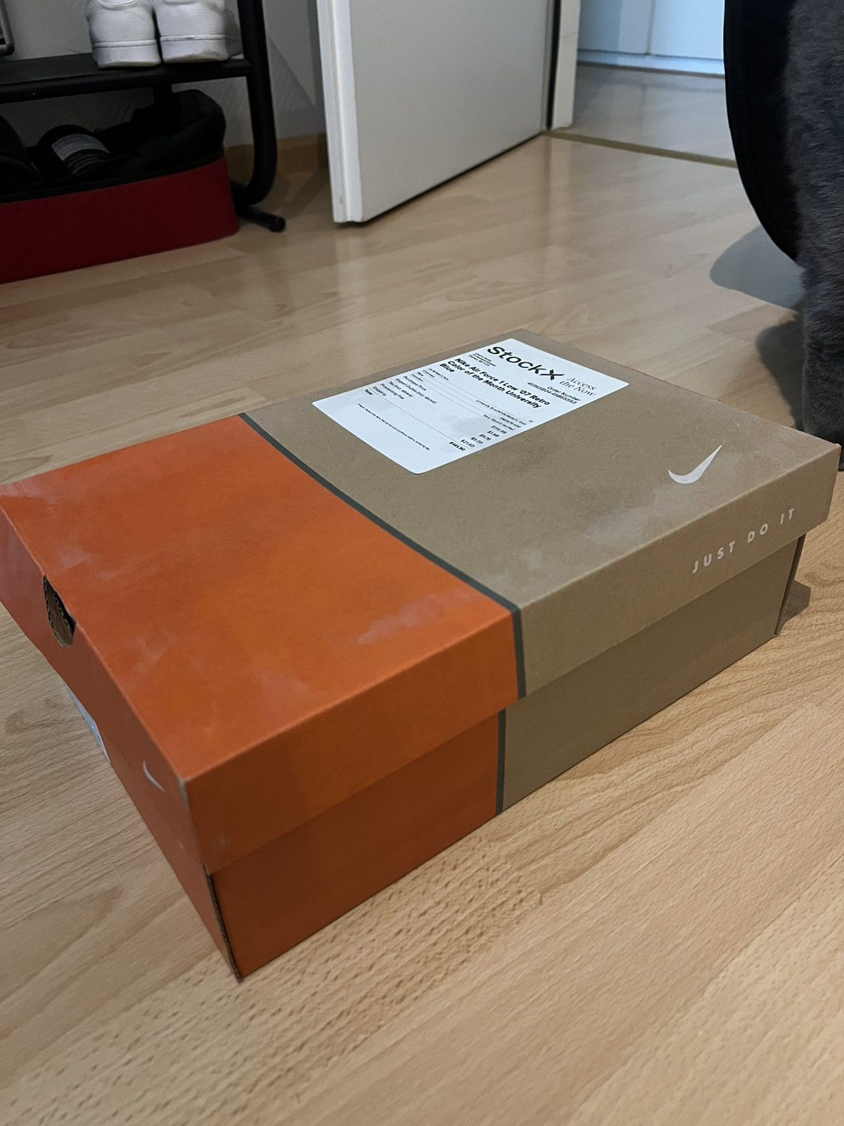 Nike Baby Blue Nike AirForce 1 Size US 10.5 / EU 43-44 - 9 Thumbnail