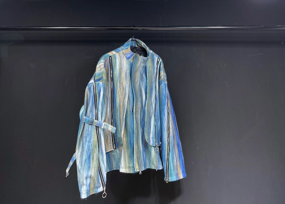 Other Wavy Color-Blocked Oversized Jacket Size US M / EU 48-50 / 2 - 1 Thumbnail