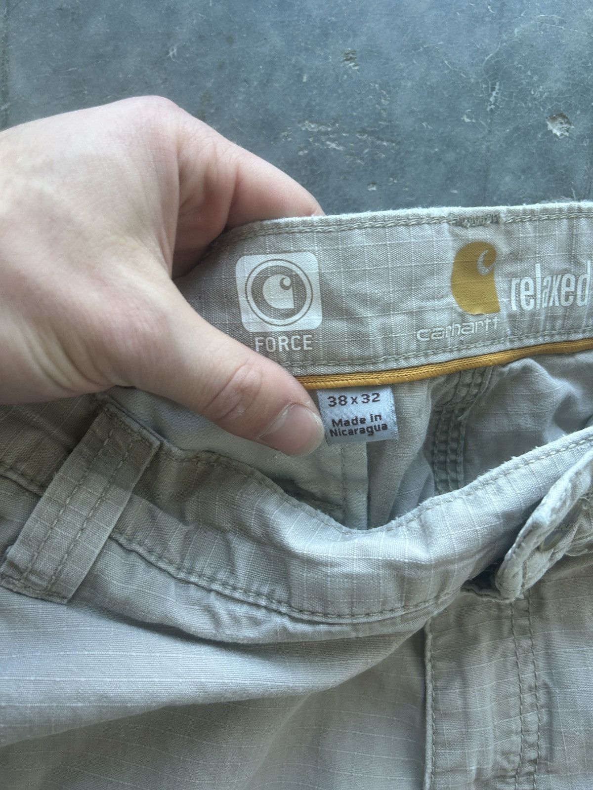 Carhartt × Vintage Vintage Y2K Carhartt Cargo Pants Size US 38 / EU 54 - 4 Thumbnail