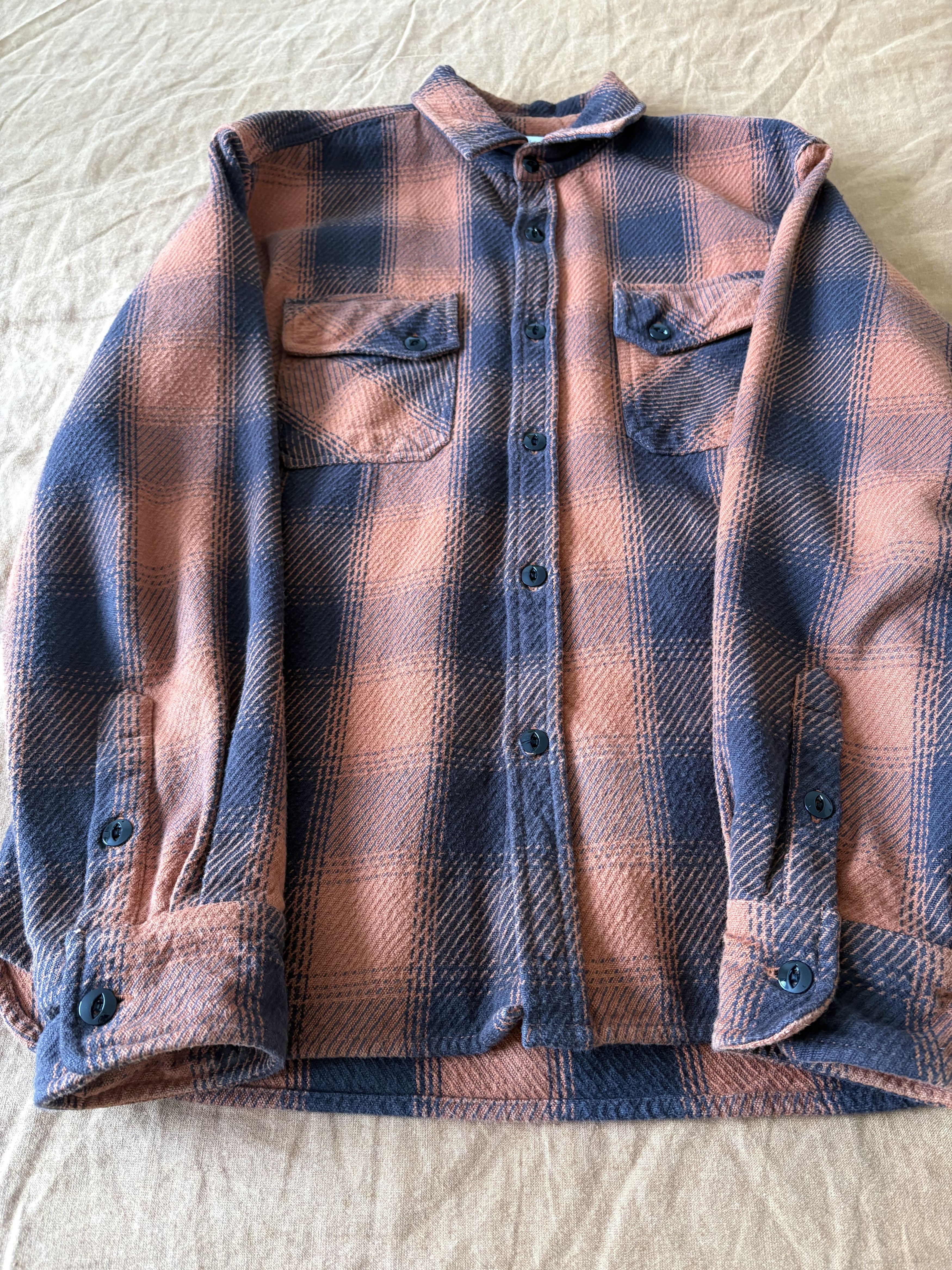 3sixteen 3sixteen Crosscut Flannel Rust Twill Size US S / EU 44-46 / 1 - 2 Thumbnail