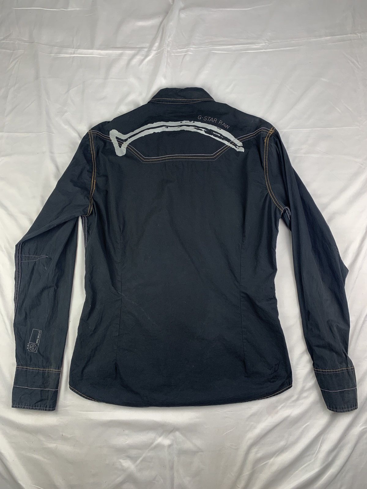 G-Star G-Star Raw Black Western Snap Button Graphic Shirt Size XL / US 12-14 / IT 48-50 - 1 Thumbnail