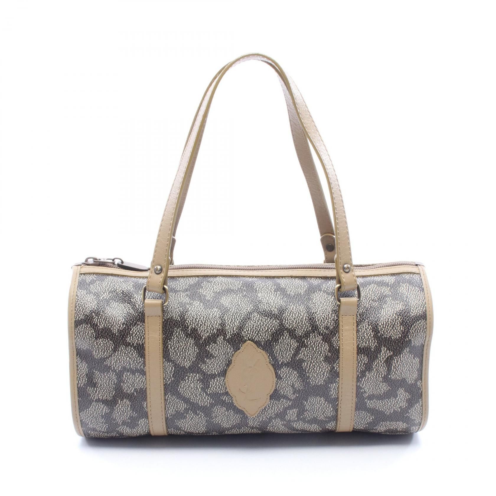 Yves Saint Laurent Yves Saint Laurent Yves Saint Laurent Leopard PVC Coated Canvas Handbag Leather Handbag DUTY FREE for USA Size ONE SIZE - 1 Thumbnail