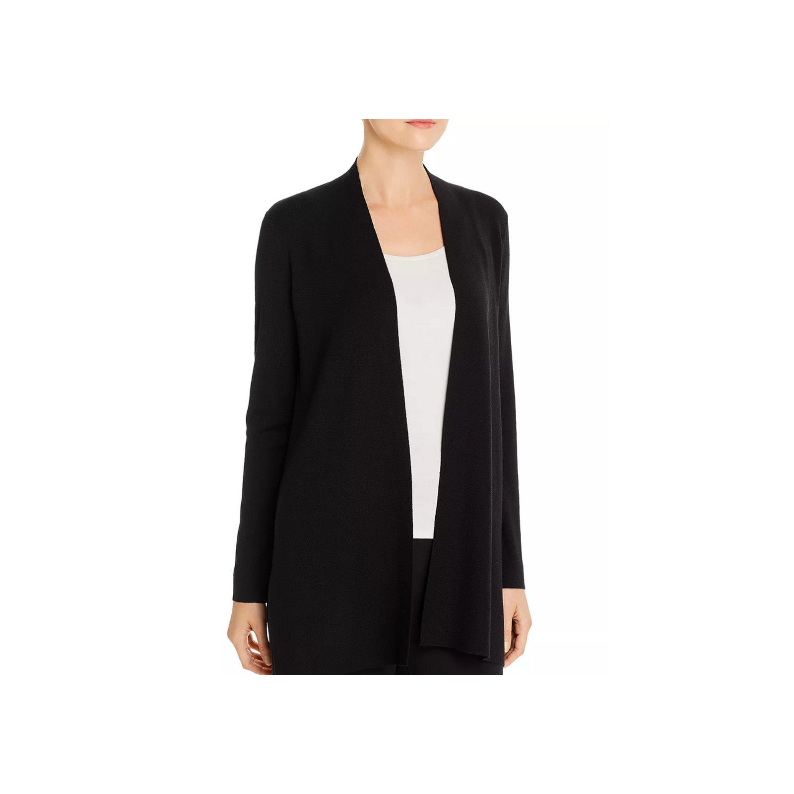 Eileen Fisher Eileen Fisher System Merino Wool Open-Front Cardigan Size XS / US 0-2 / IT 36-38 - 4 Thumbnail