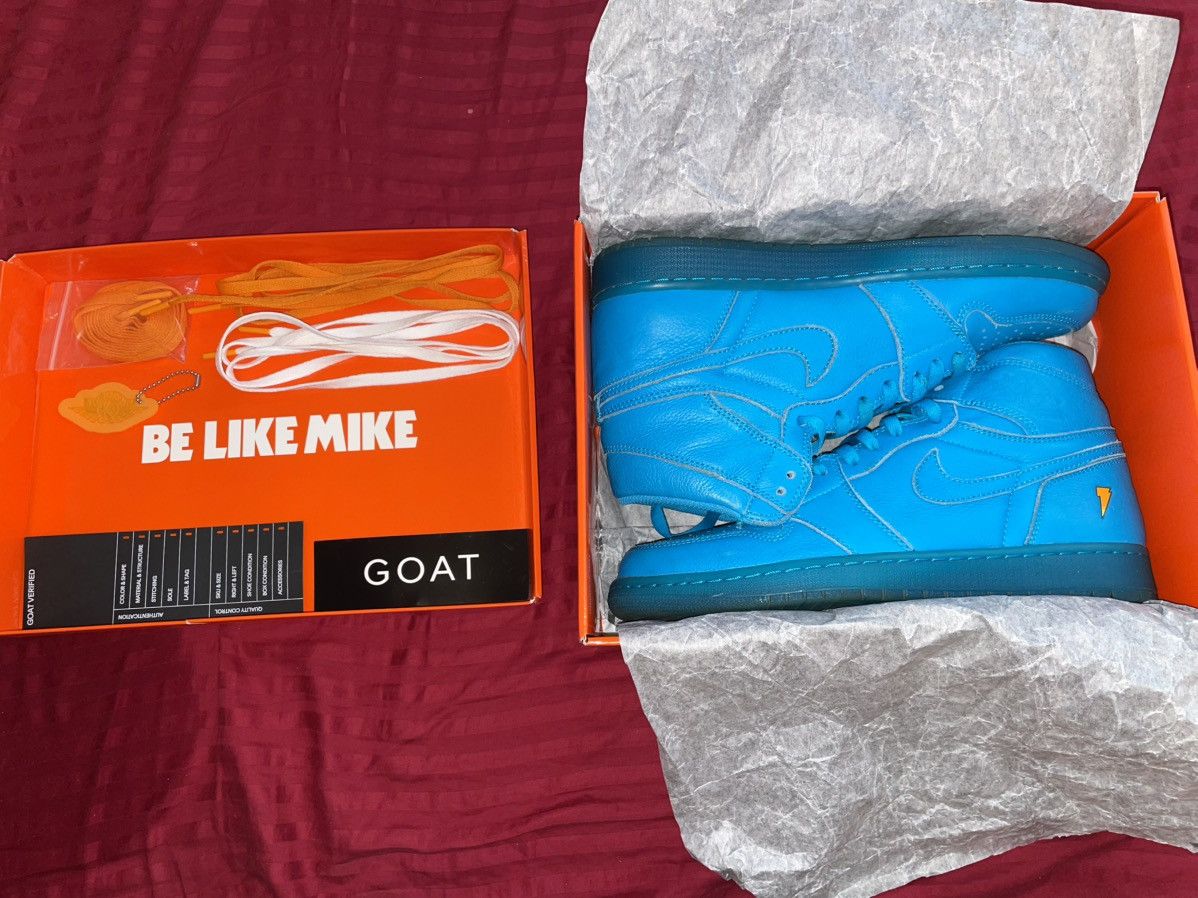 Gatorade × Jordan Brand Air Jordan 1 Retro High OG G8RD ‘Blue Lagoon’ Size US 9.5 / EU 42-43 - 1 Thumbnail