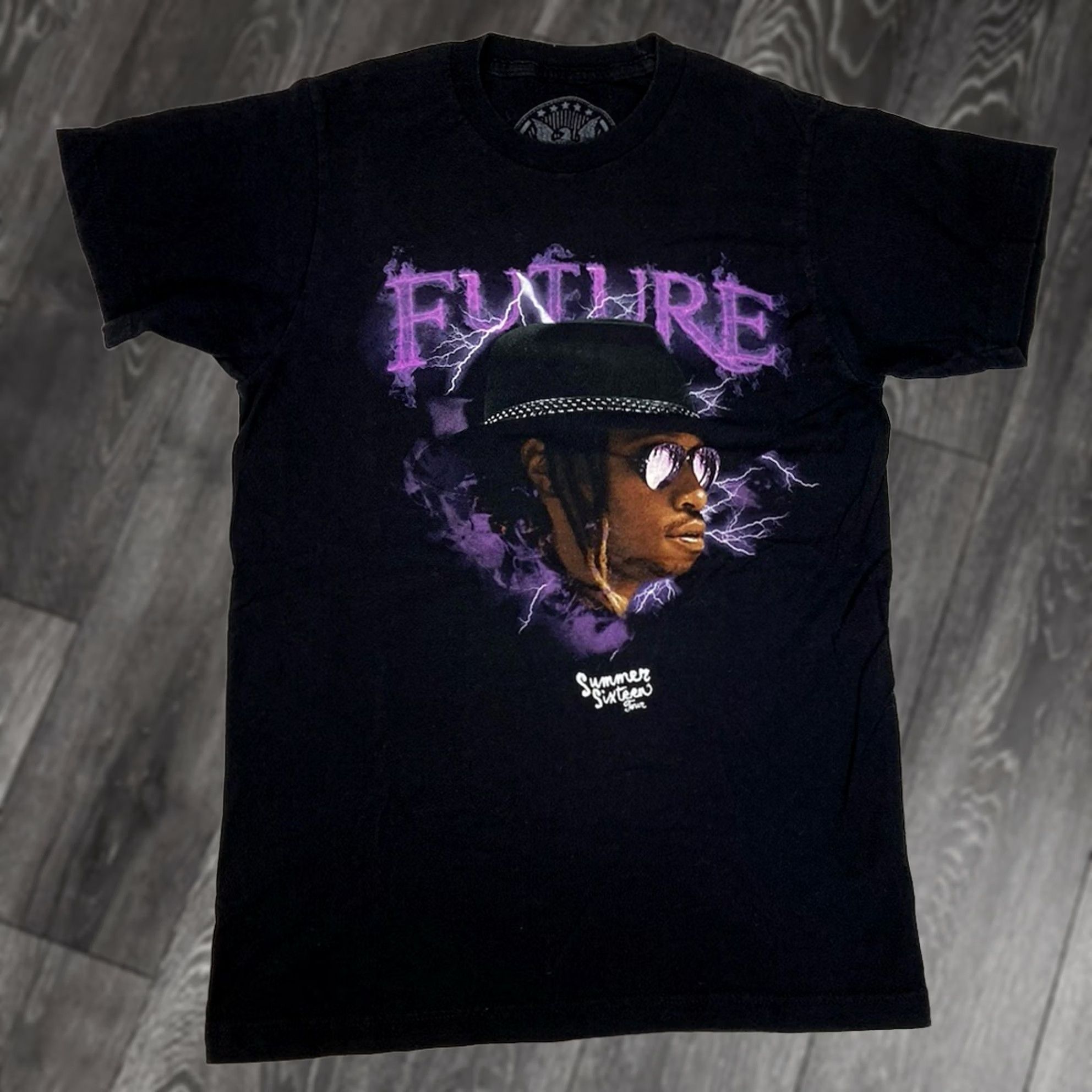 Vintage VINTAGE Future Summer Sixteen Tour Graphic T-shirt Women Small Black Rap Music Freebandz Size S / US 4 / IT 40 - 1 Thumbnail