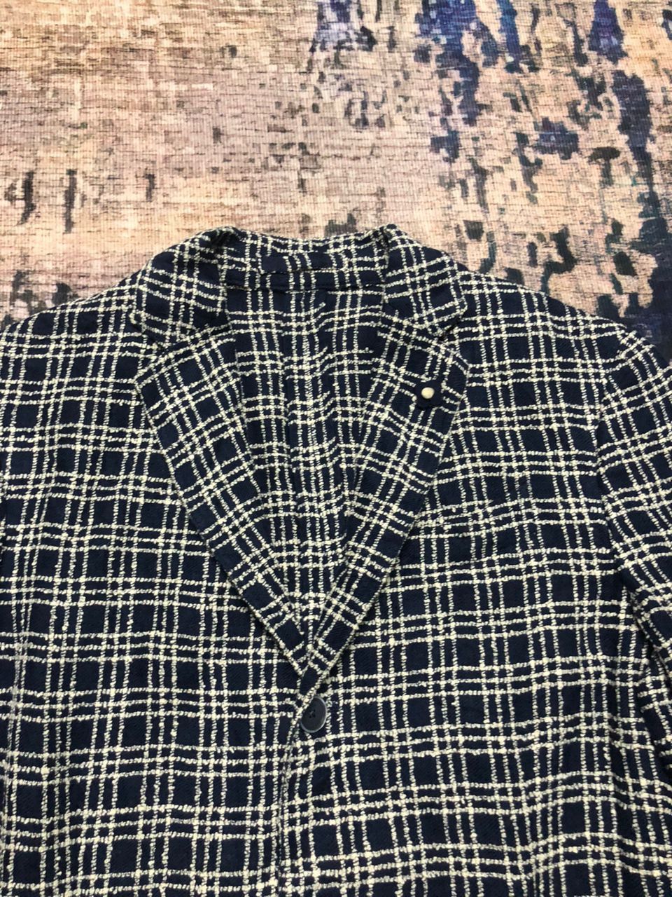 Lardini Lardini Spring/Summer Jacquard Jacket Tag Size 48 Size US M / EU 48-50 / 2 - 10 Thumbnail